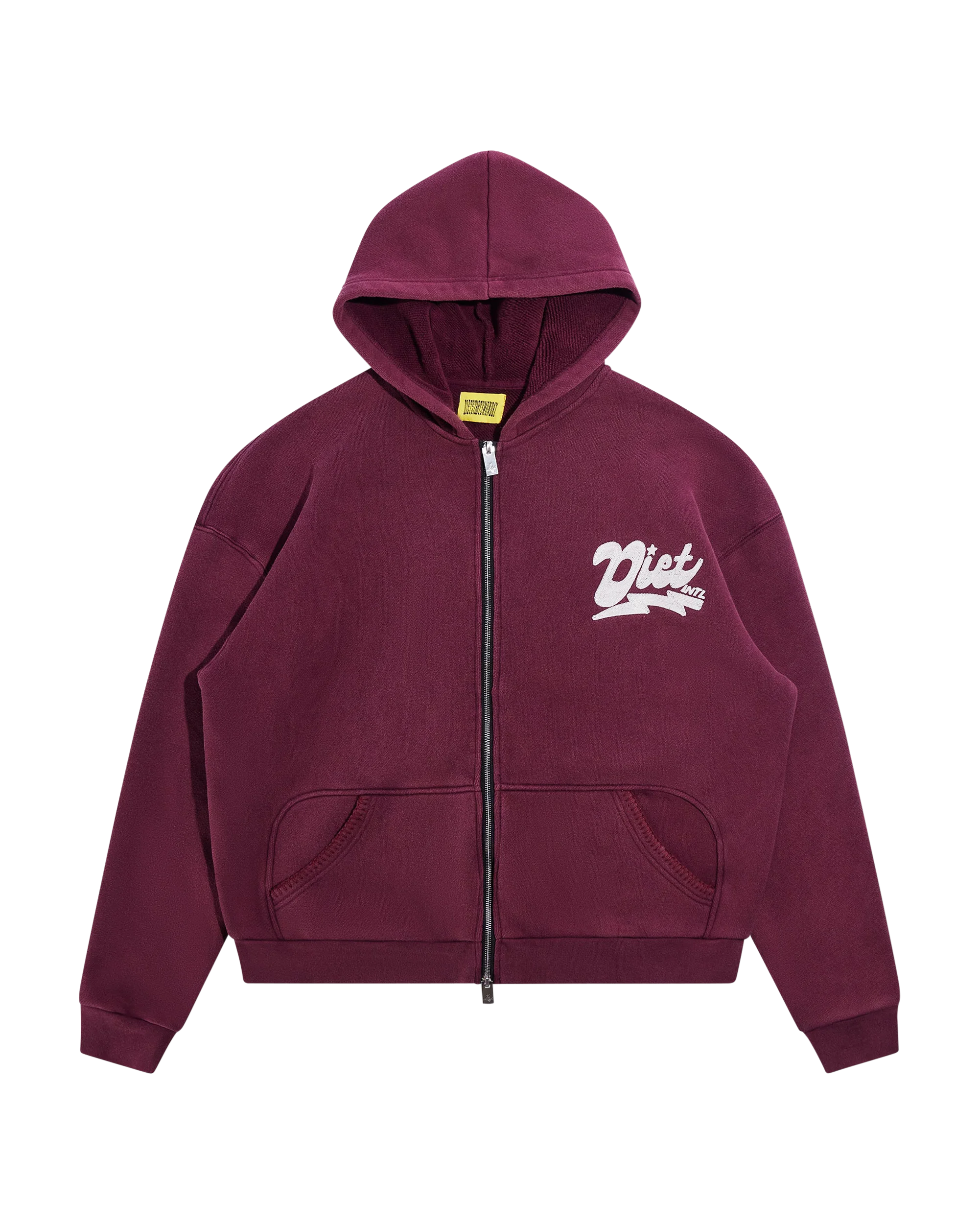 Bolt Full Zip - Maroon