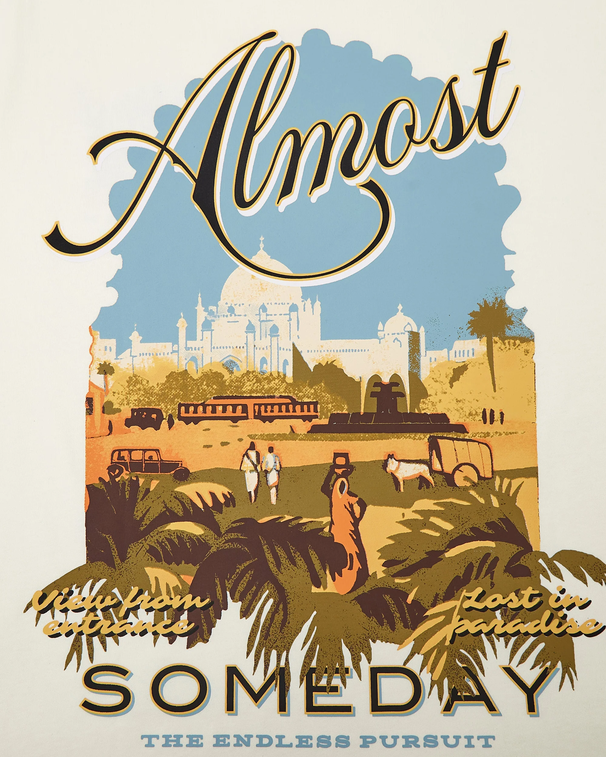 Bombay Tee (Cream) - Image 5