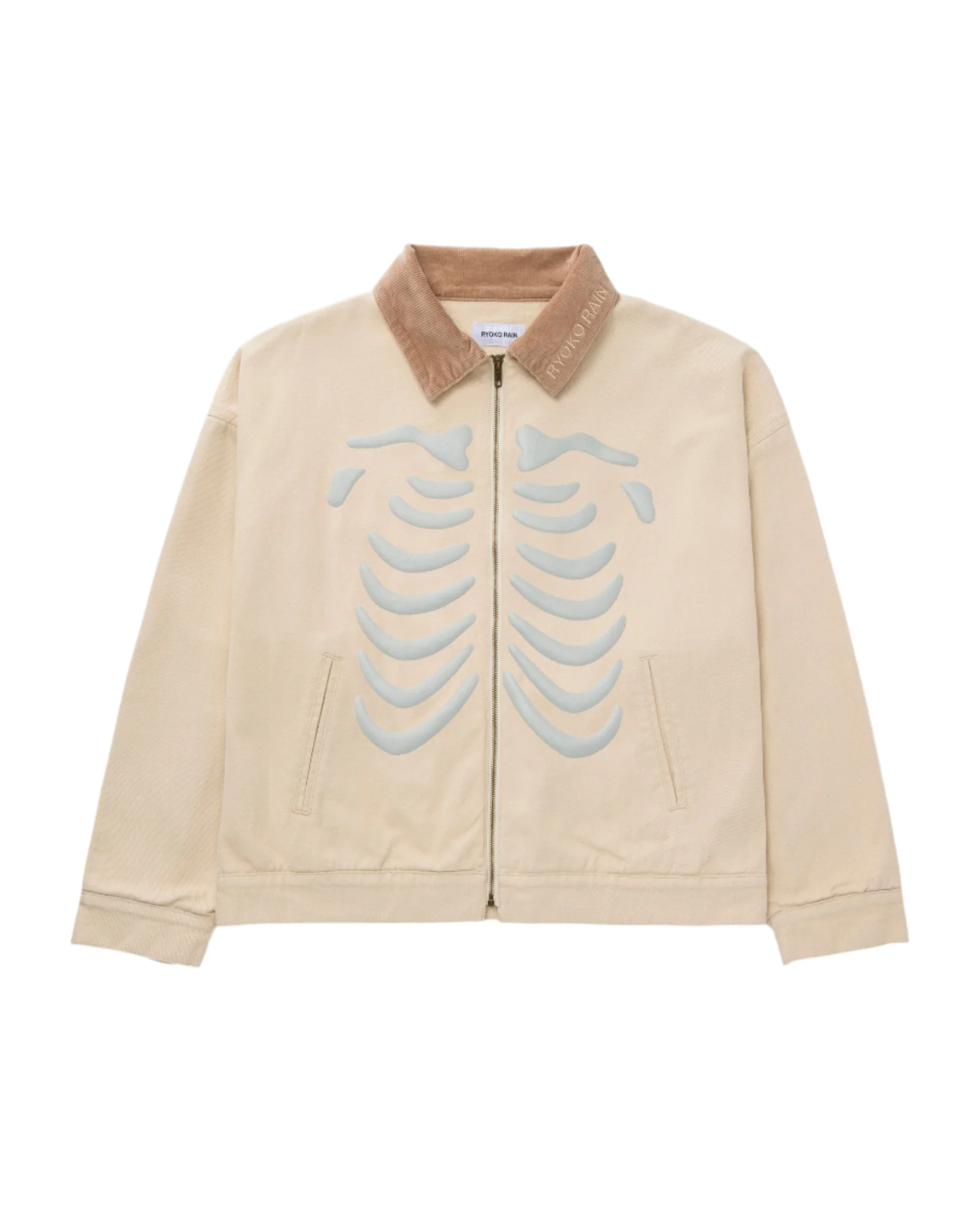 BONES WORK JACKET - CREAM