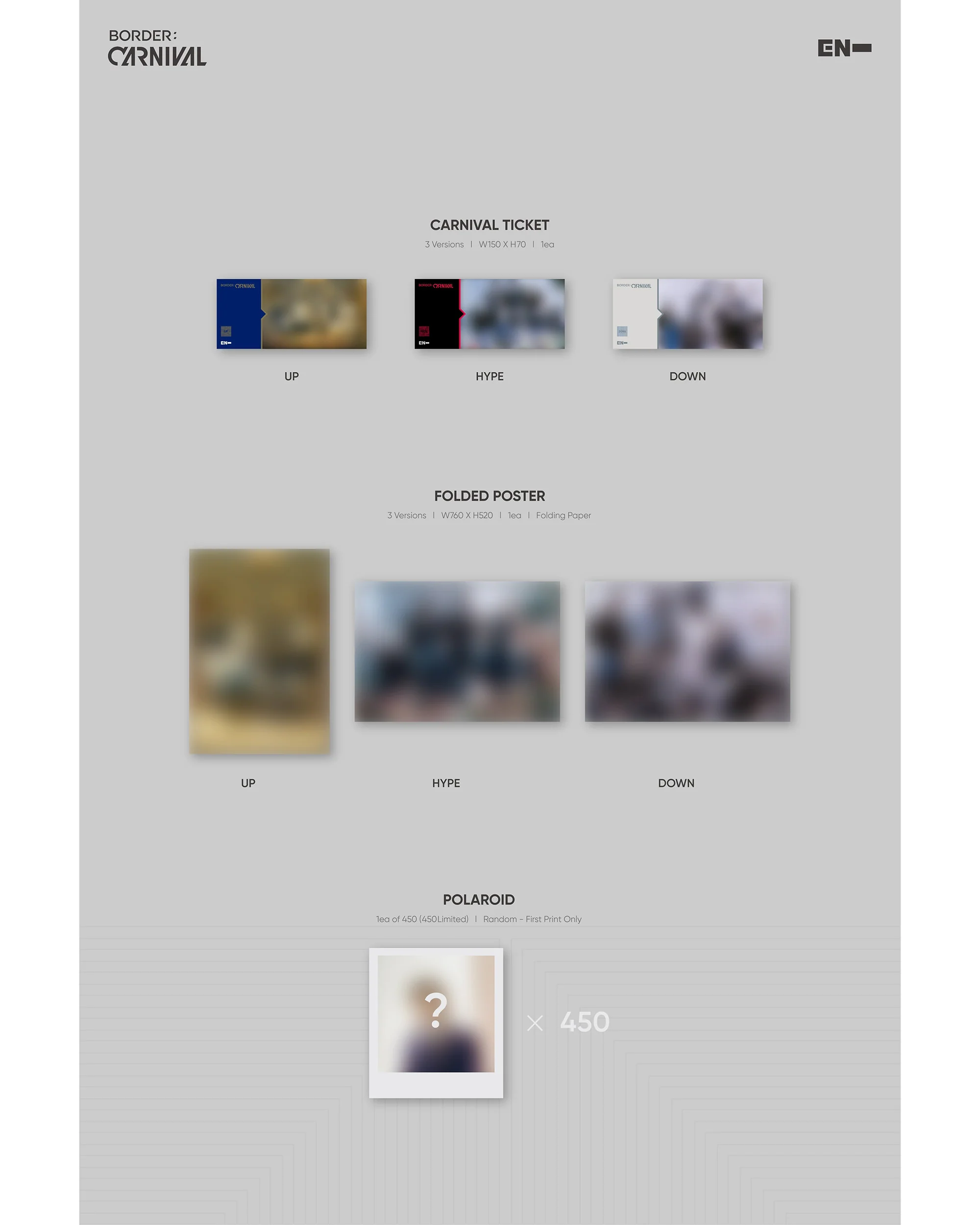 BORDER : CARNIVAL(DOWN VER.) - Image 3