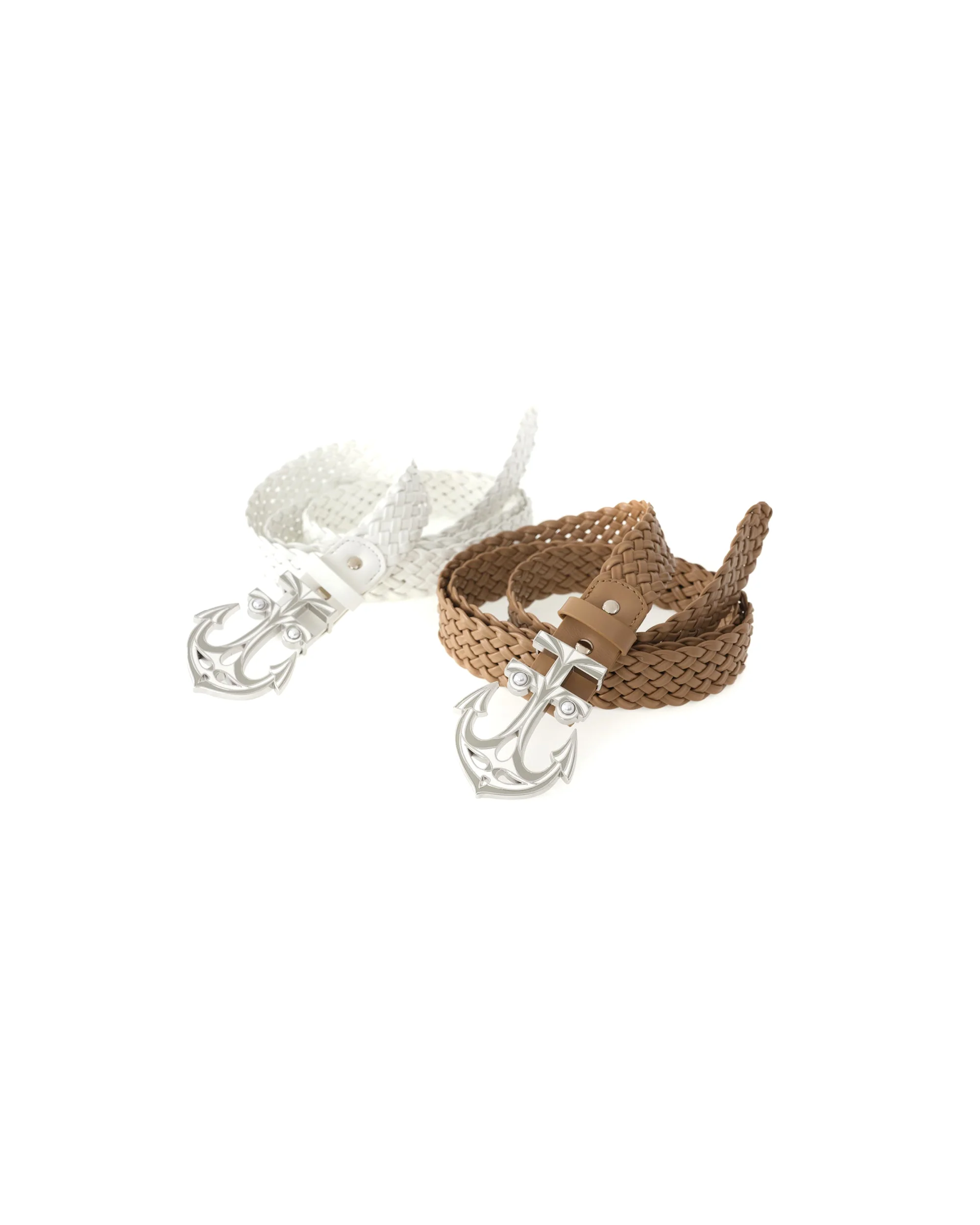Braided Anchor Belt in White - Image 5