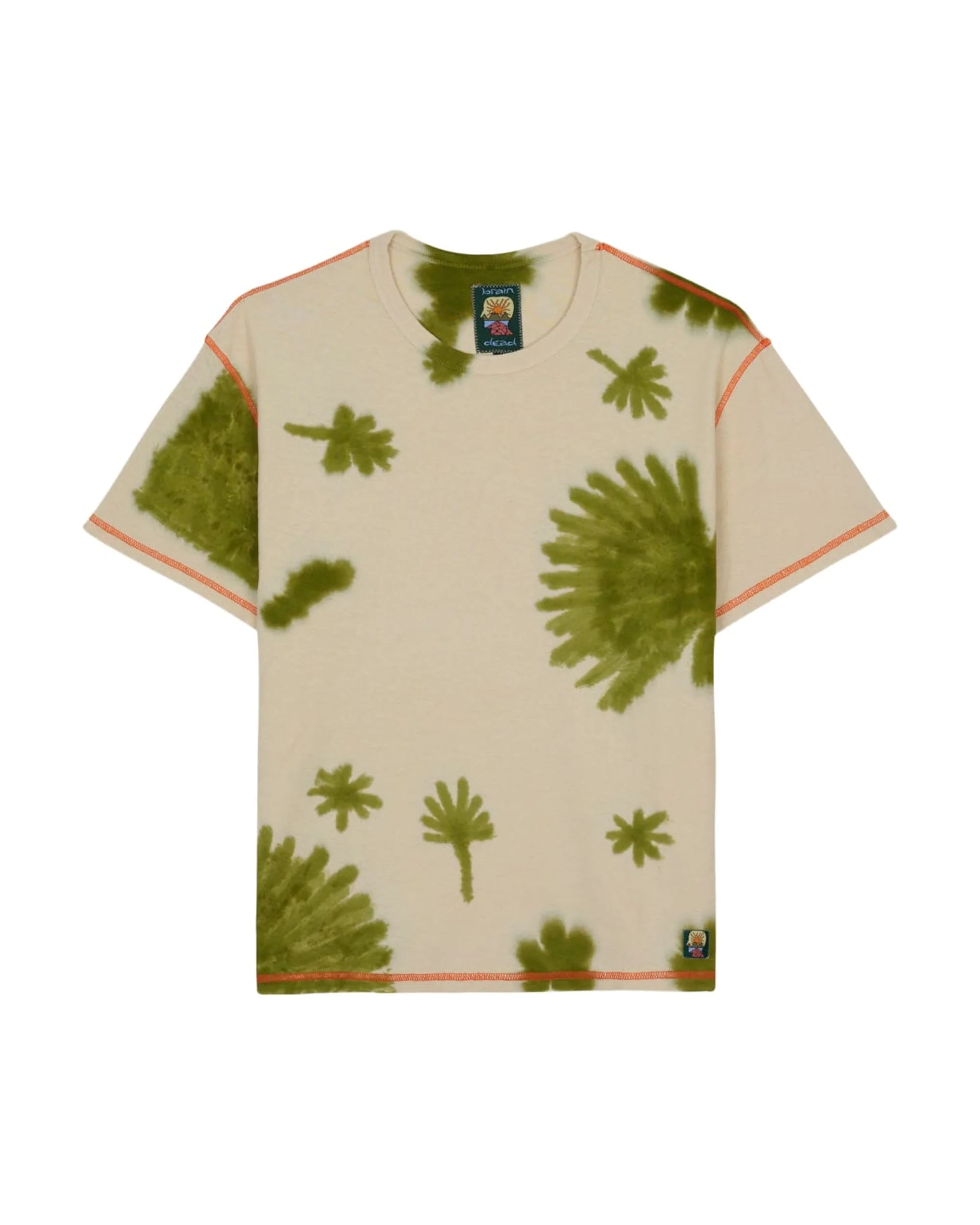 Brain Dead Equipment Dyed Hemp T-shirt - Natural
