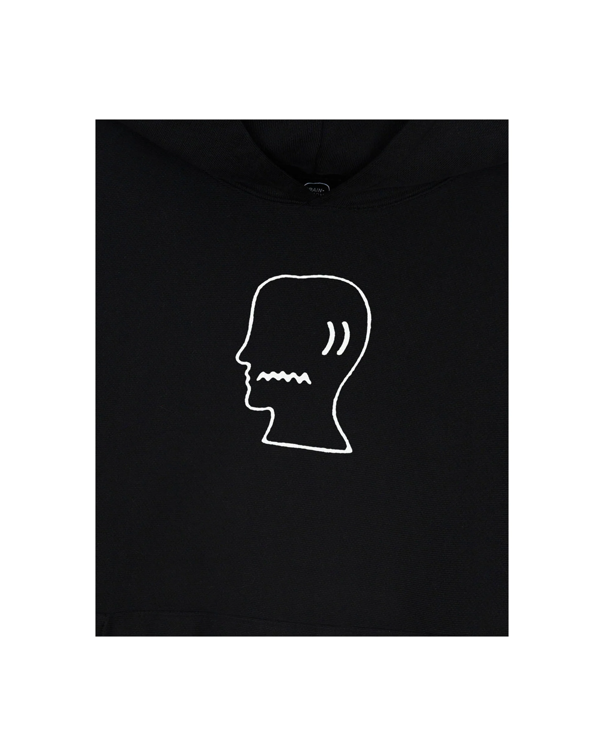 Brain Dead Logohead Hoodie - Black - Image 3