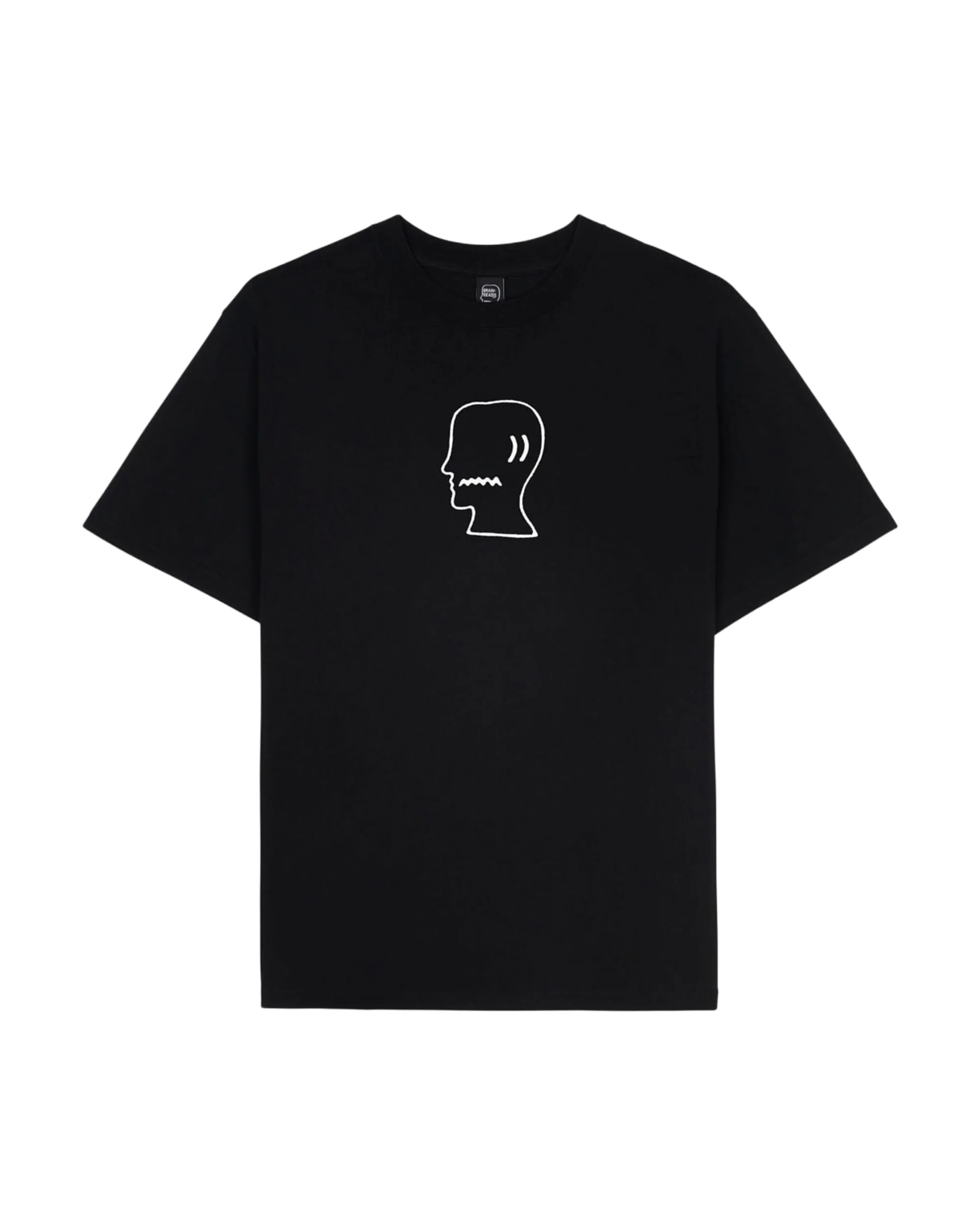 Brain Dead Logohead T-Shirt - Black
