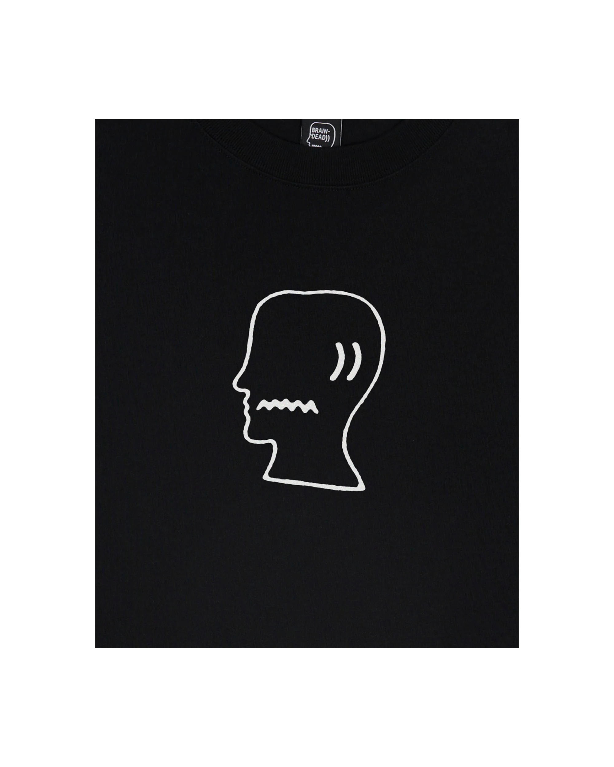 Brain Dead Logohead T-Shirt - Black - Image 3