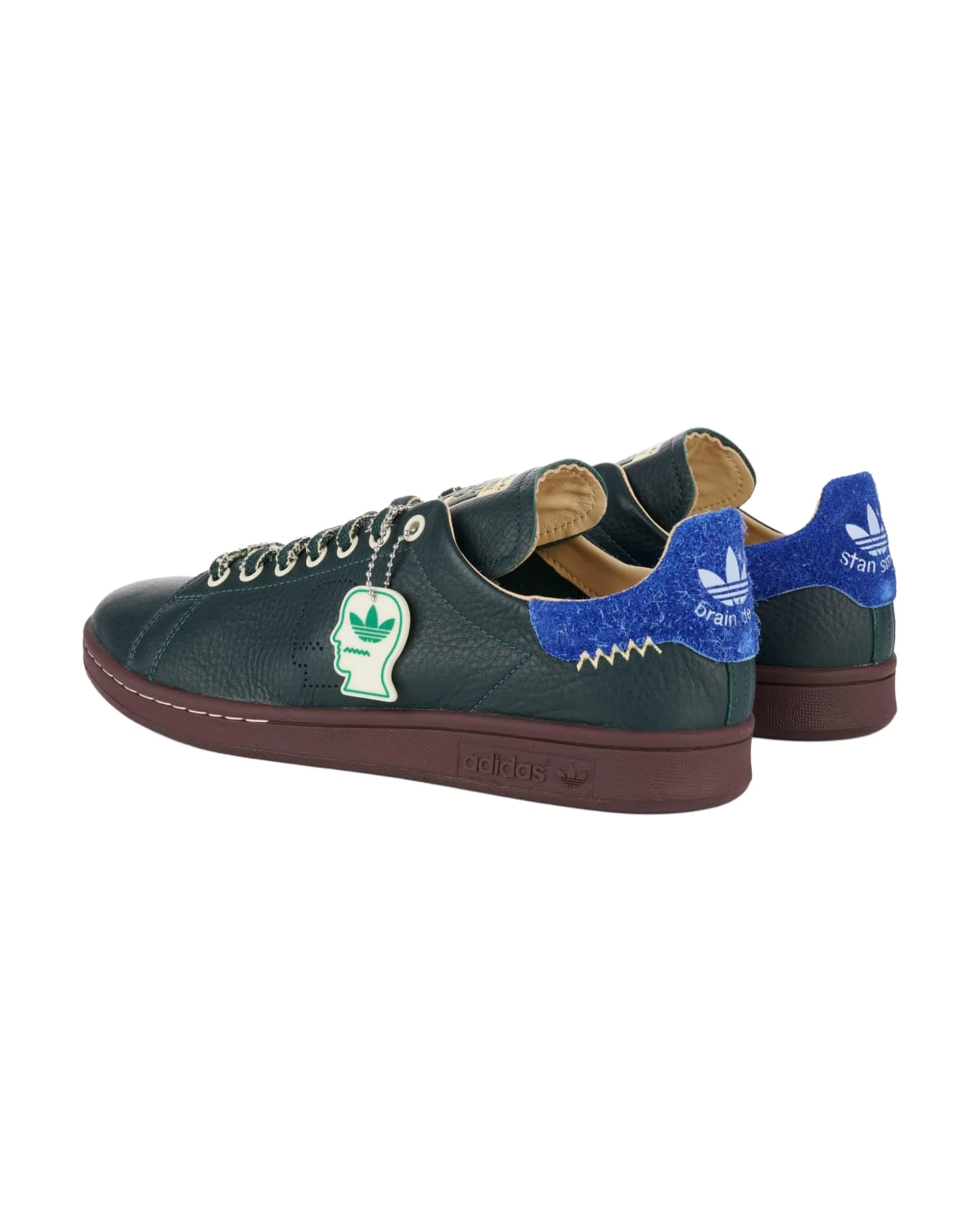Brain Dead x adidas Stan Smith - Dark Green - Image 3