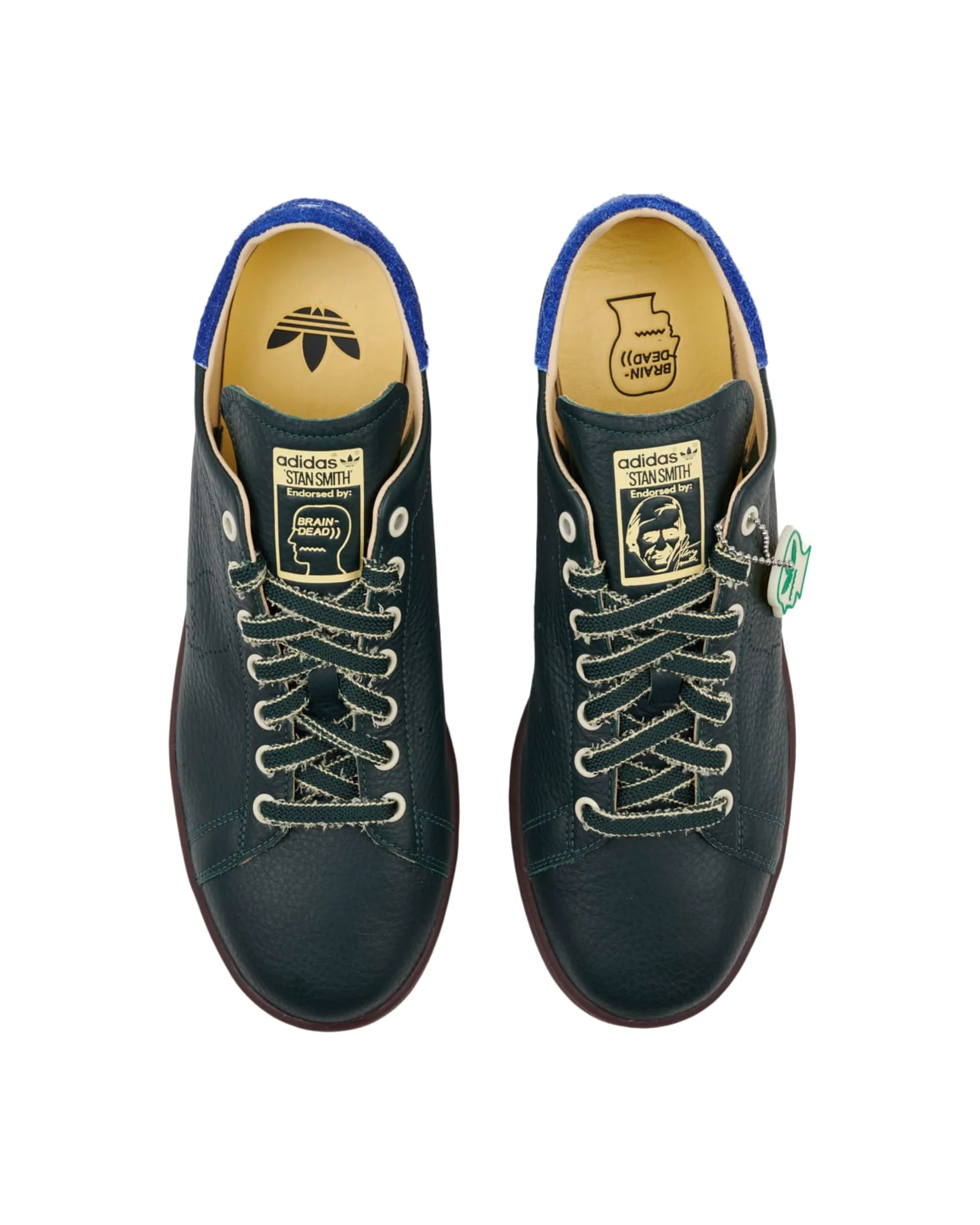 Brain Dead x adidas Stan Smith - Dark Green - Image 4