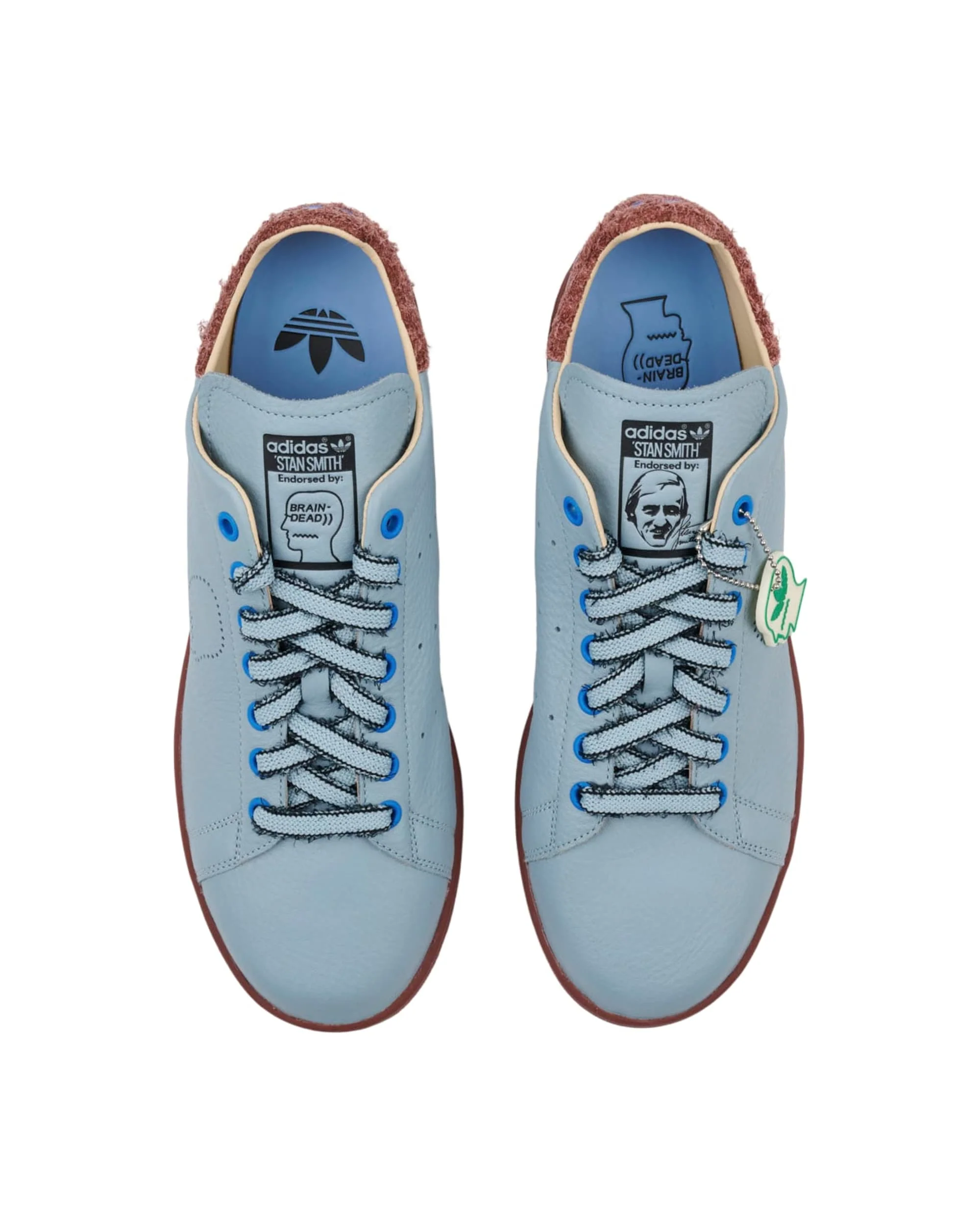 Brain Dead x adidas Stan Smith - Light Blue - Image 4
