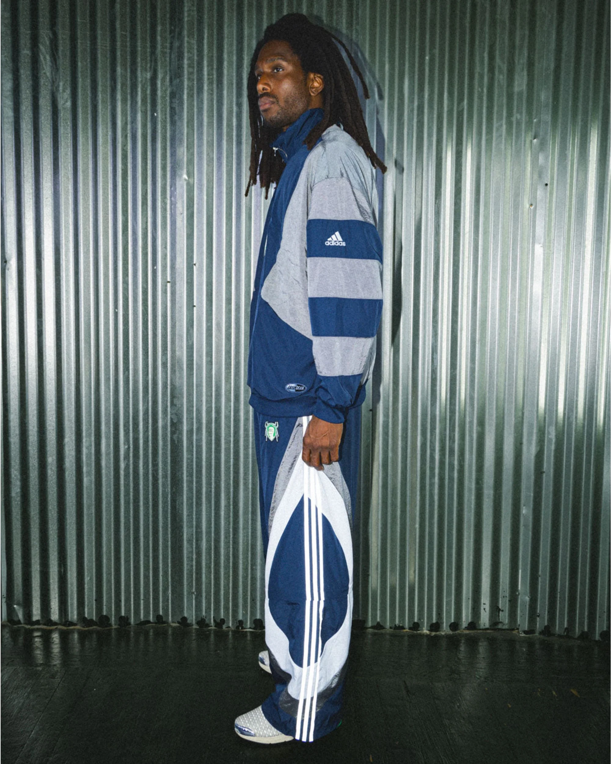 Brain Dead x adidas Track Pant - Navy - Image 5