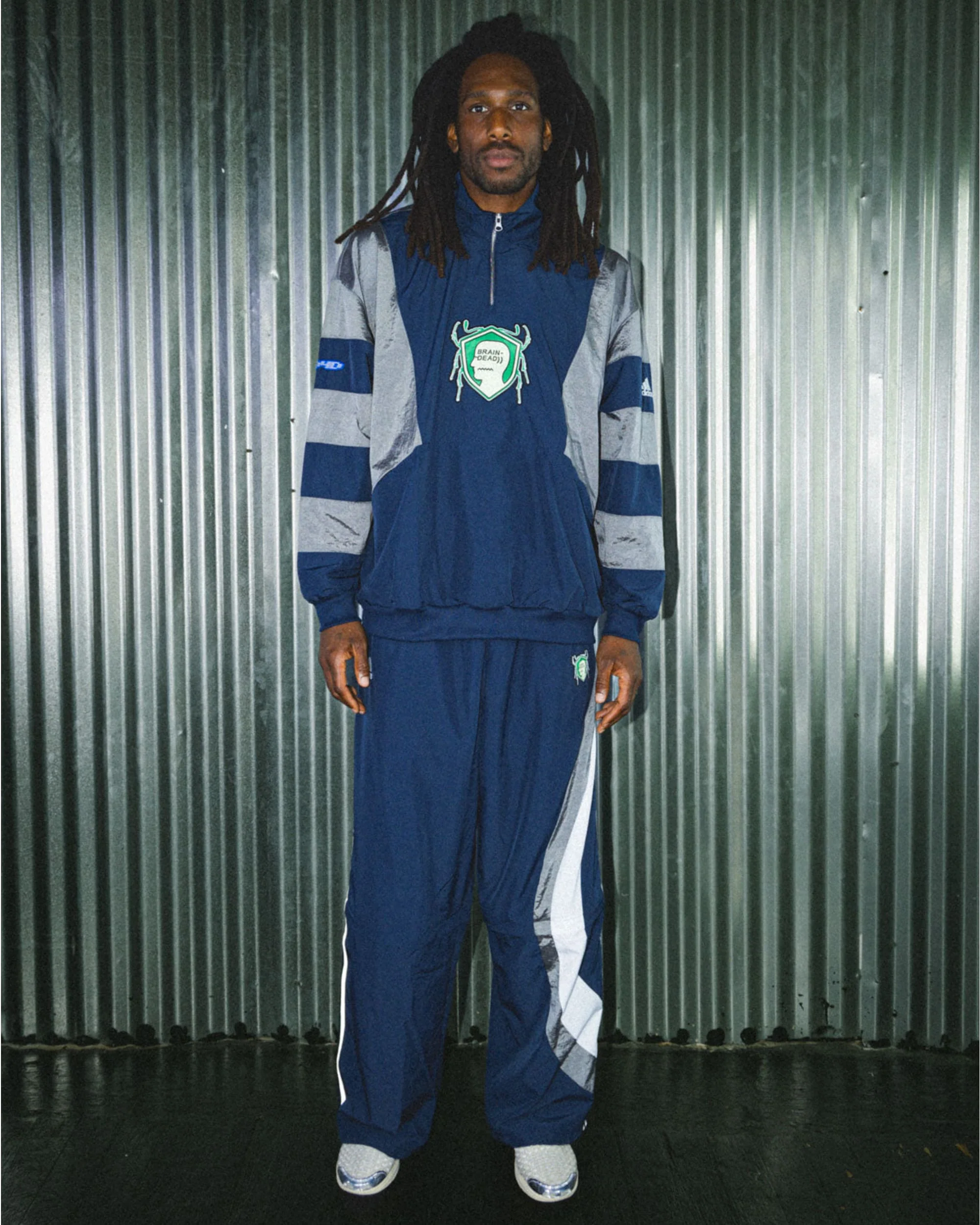 Brain Dead x adidas Track Pant - Navy - Image 9