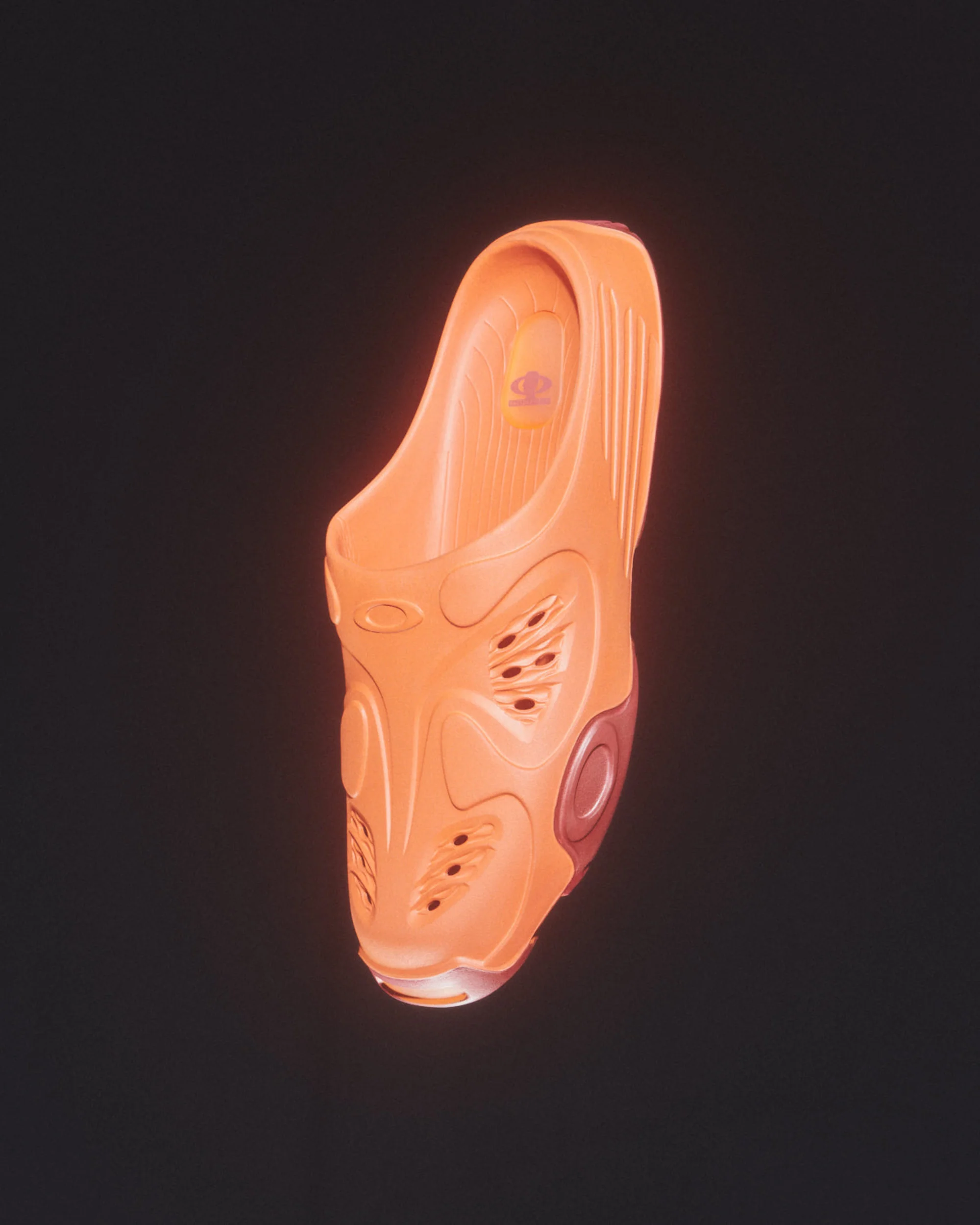 Brain Dead x Oakley Factory Team Paguro Slide - Rust - Image 4