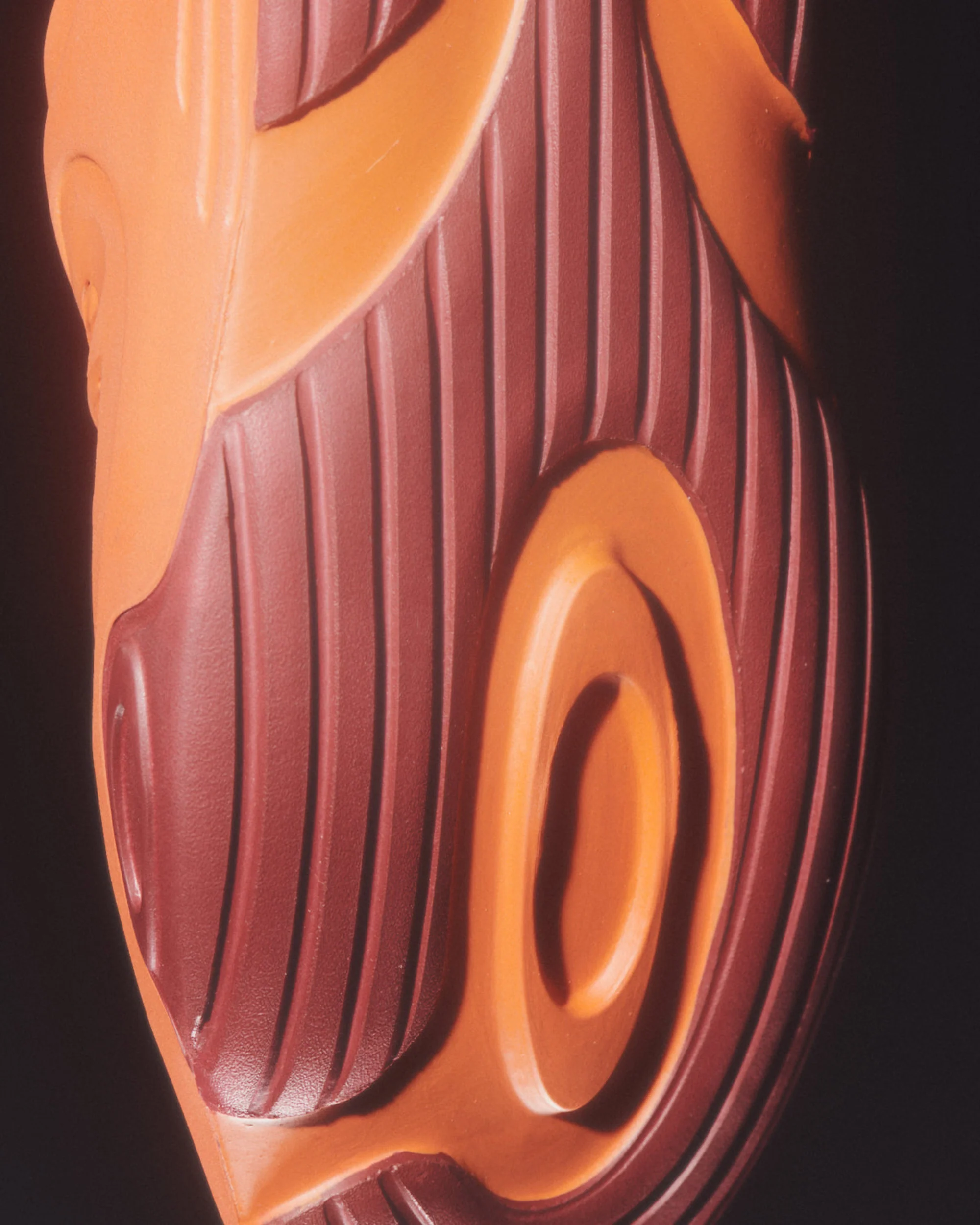 Brain Dead x Oakley Factory Team Paguro Slide - Rust - Image 7