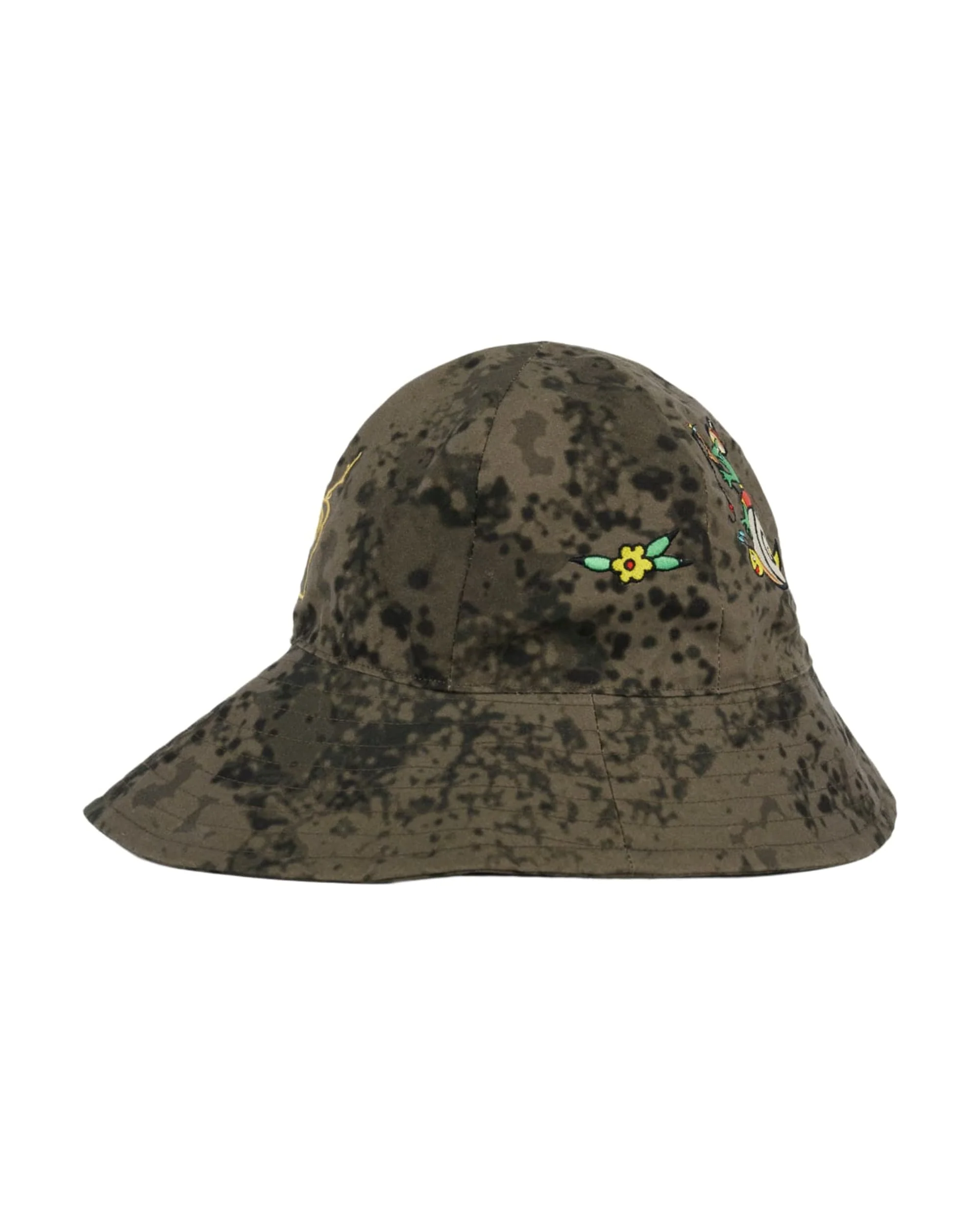 Brain Dead x South2 West8 Fishing Bucket Hat - Grey - Image 3