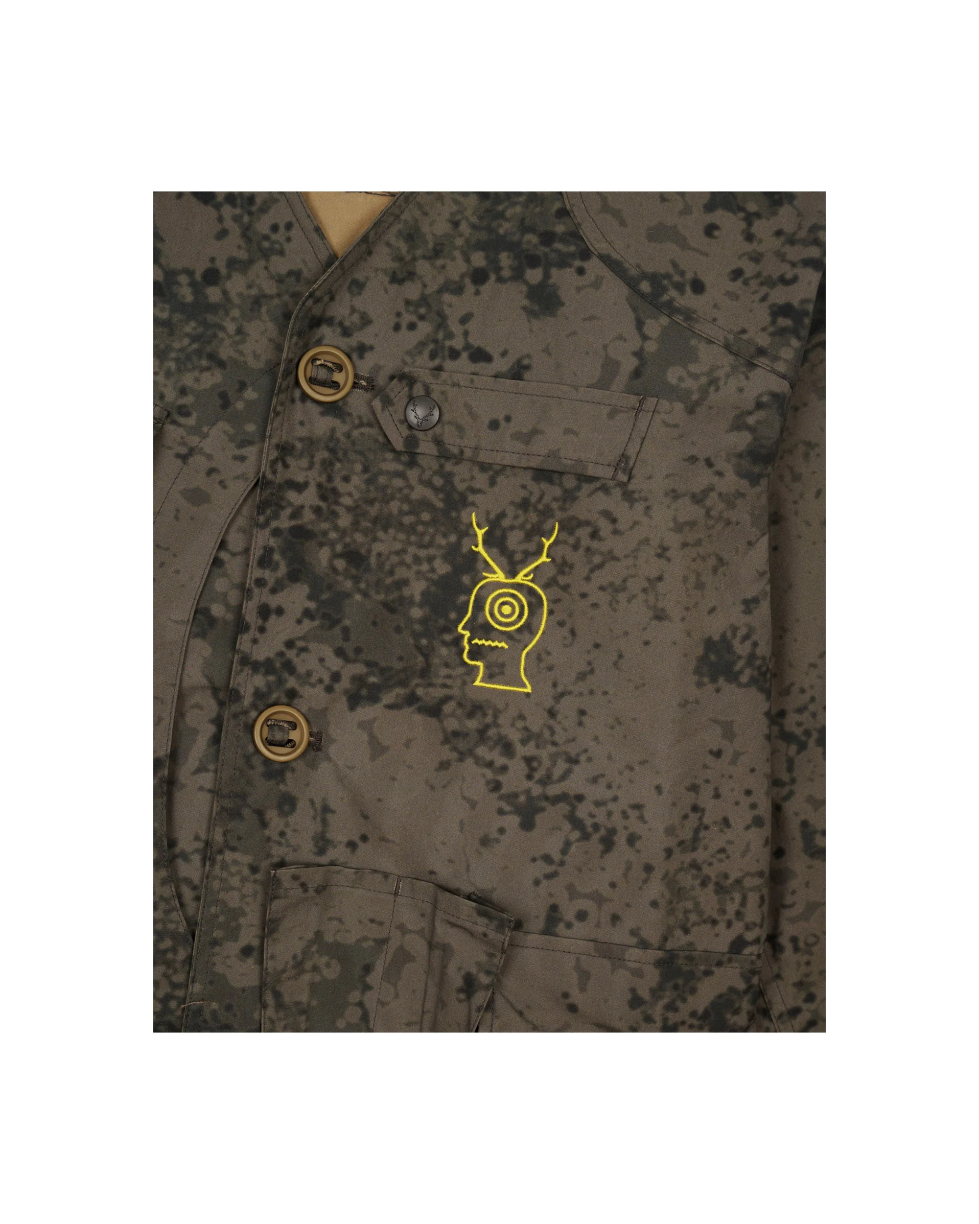 Brain Dead x South2 West8 Tenkara Jacket - Grey - Image 10