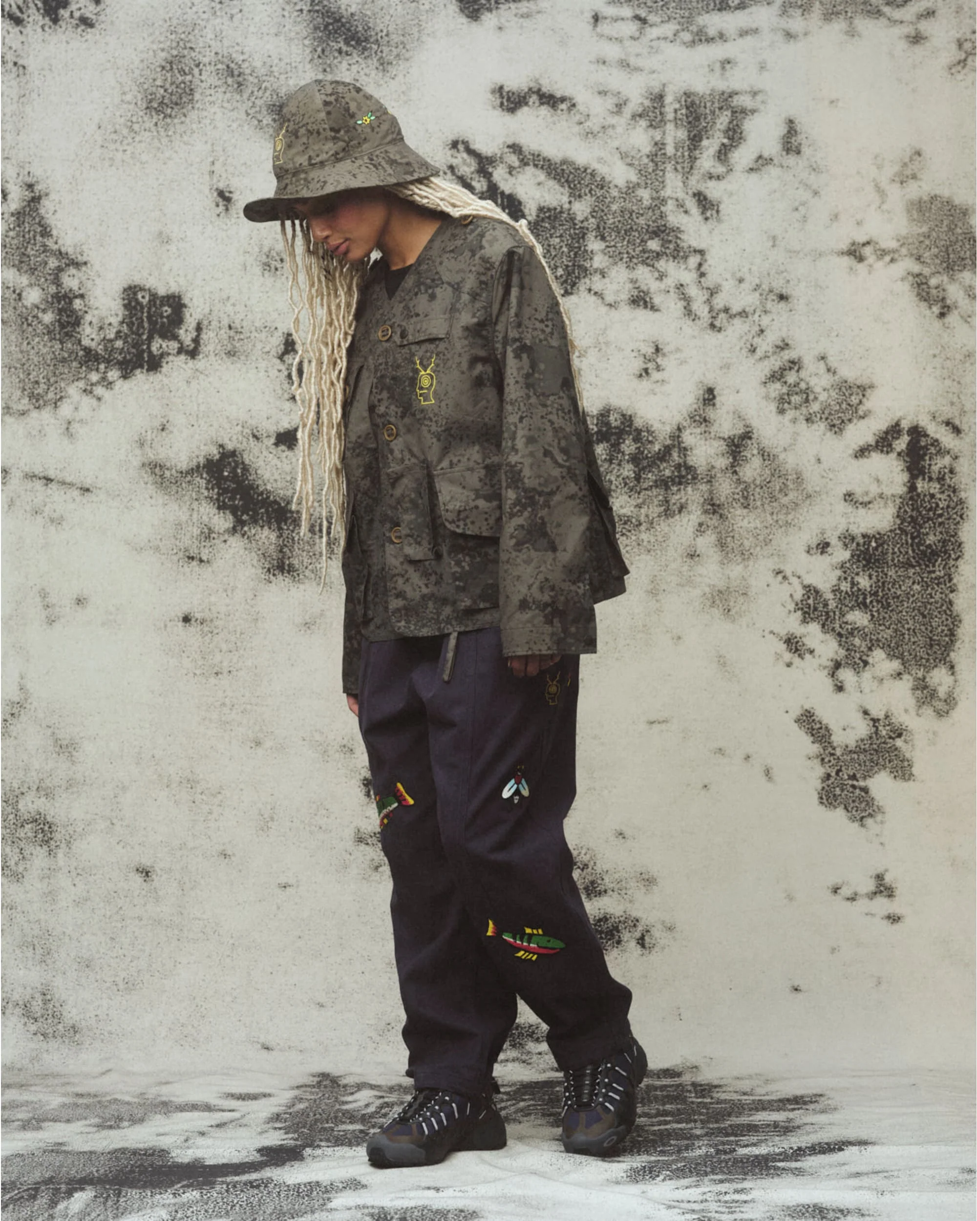 Brain Dead x South2 West8 Tenkara Jacket - Grey - Image 5