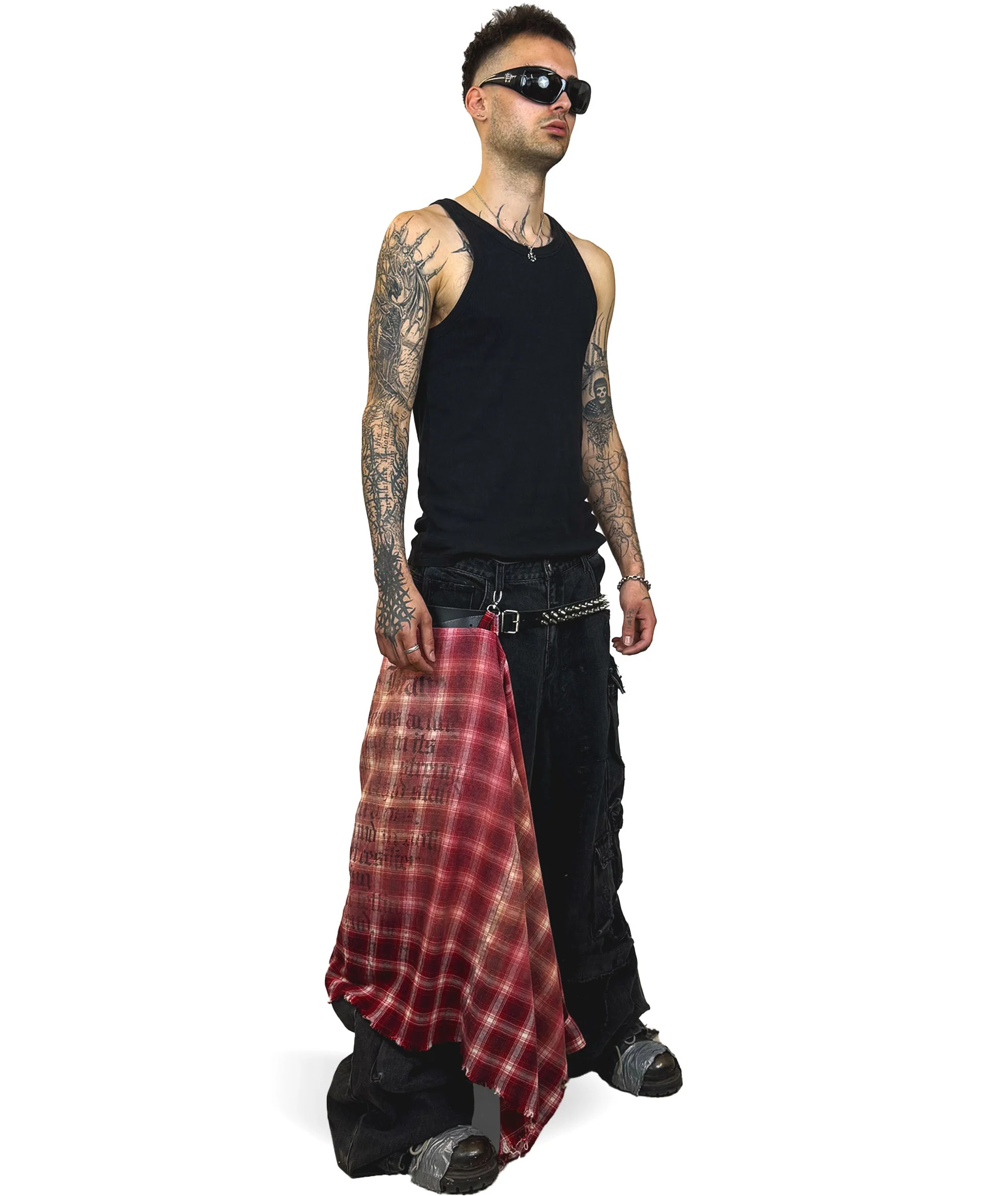 BRAVE FLANNEL SHIRT/SKIRT | UNISEX - Image 9