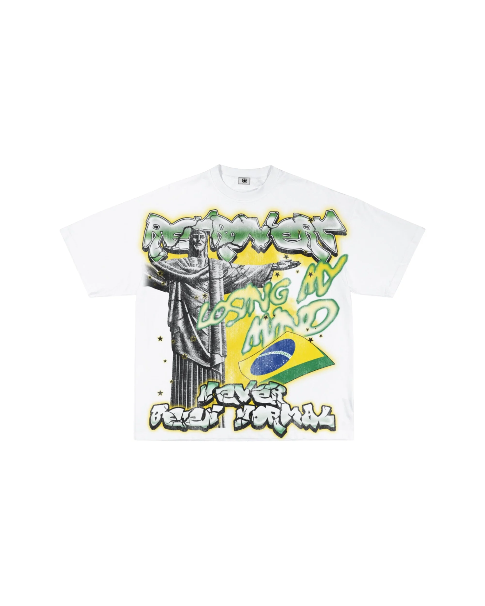 Brazil Tee - White