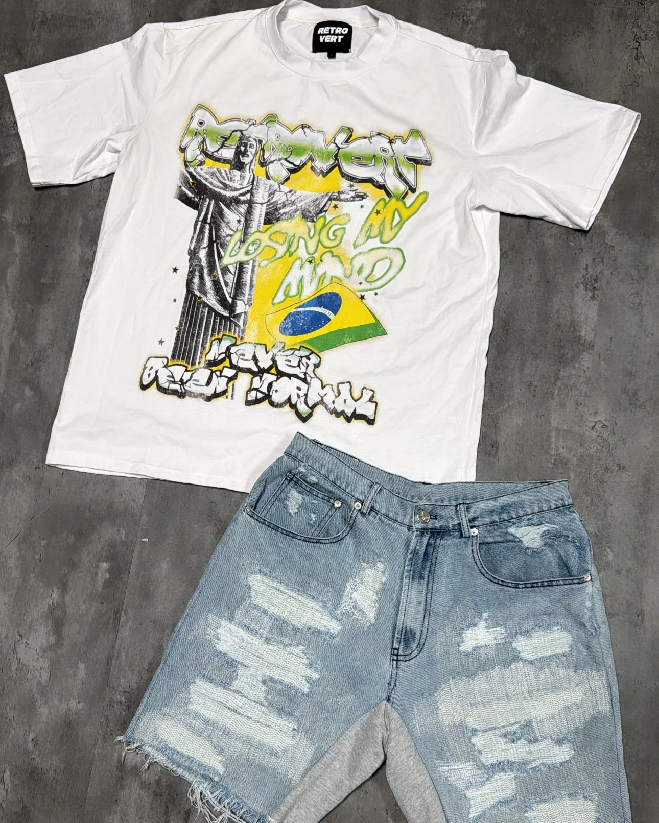 Brazil Tee - White - Image 3