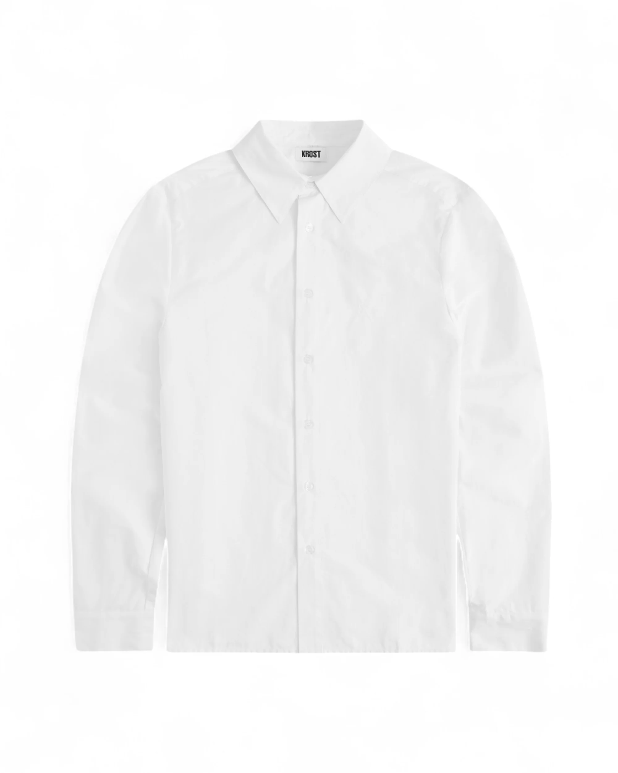 Breeze Poplin Button Up - White