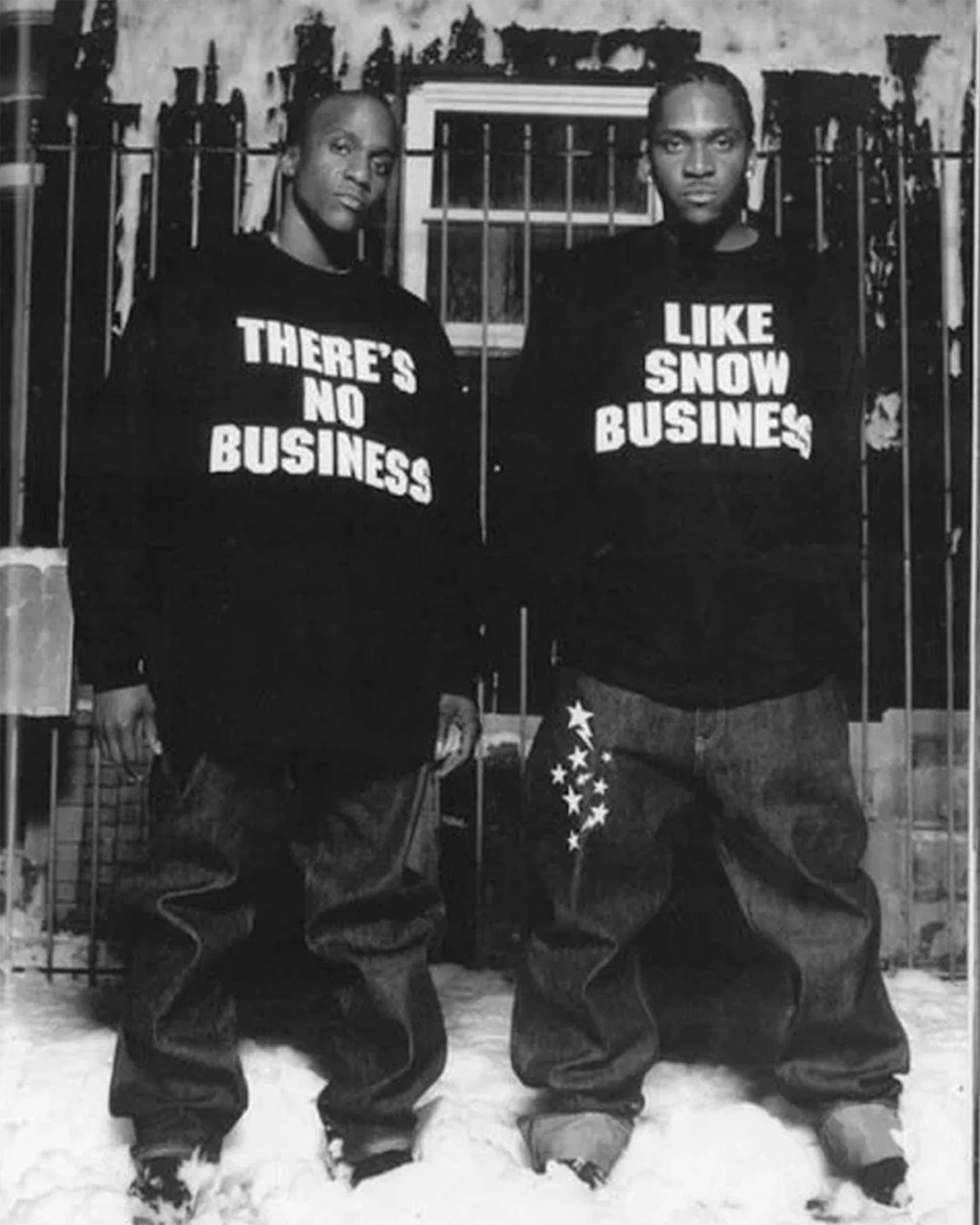 Brick Business Tee - Black - Image 7