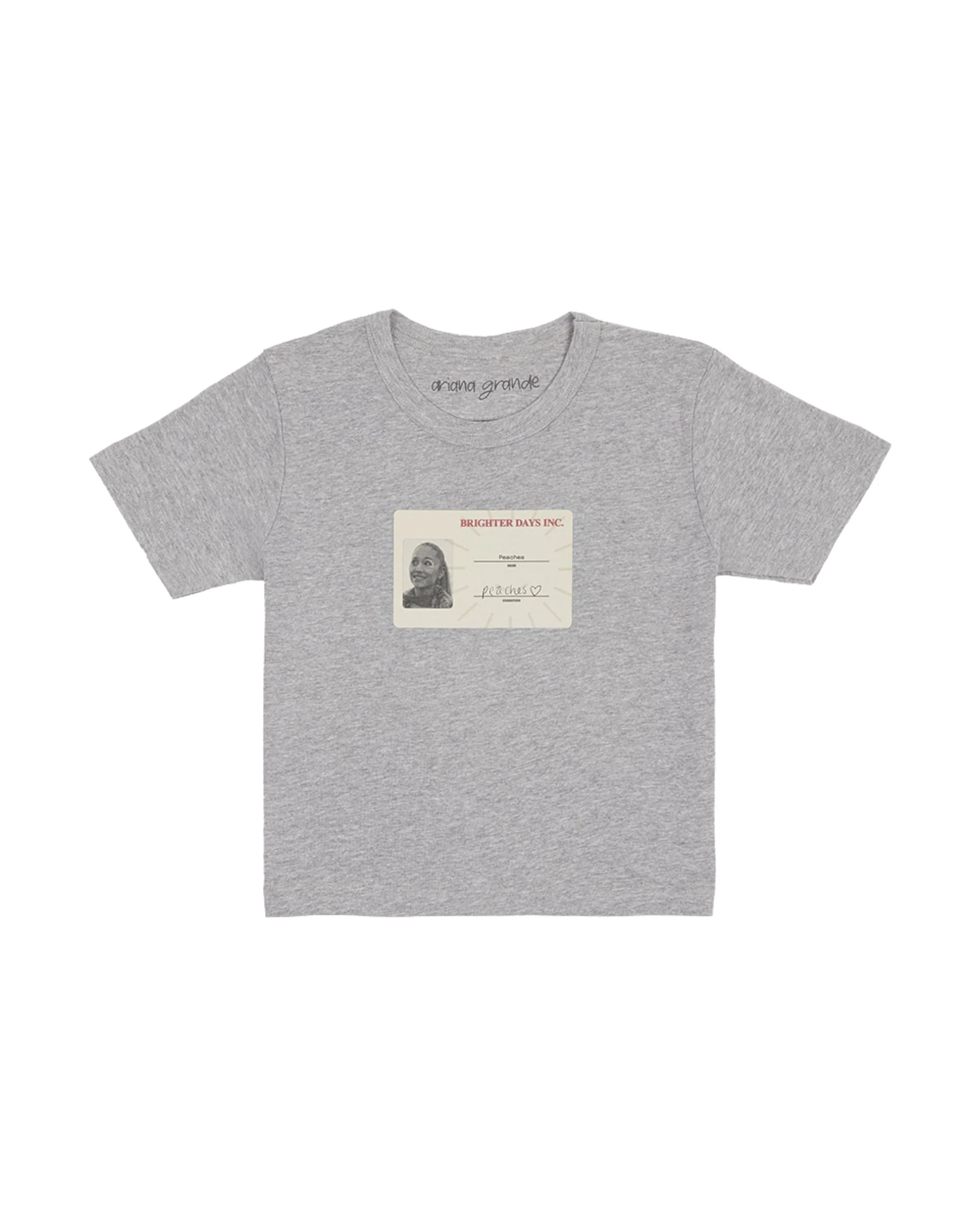 brighter days cropped t-shirt