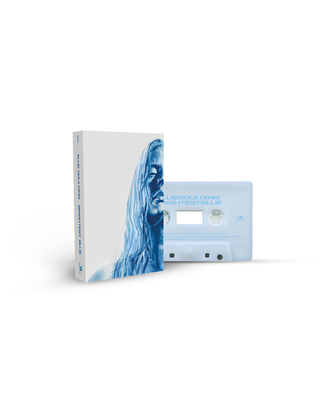 Brightest Blue' Frosted Ice Recycled Plastic Cassette