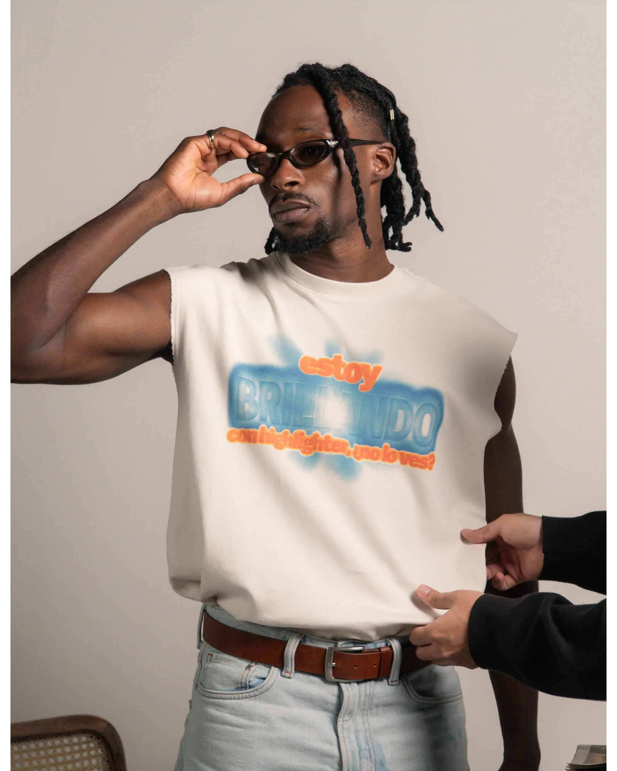 BRILLO HIT SLEEVELESS T-SHIRT - Image 4