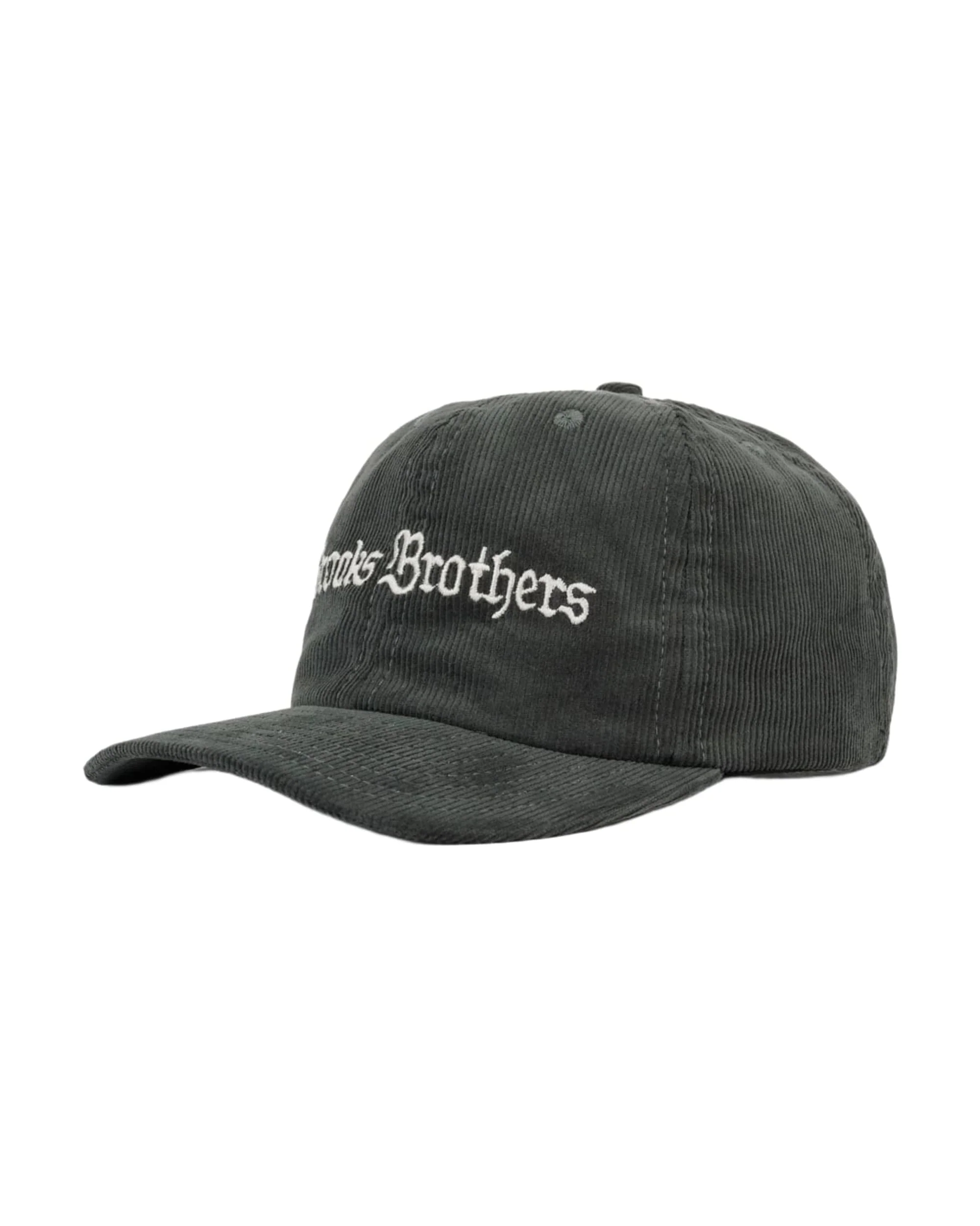 Brooks Brothers California 6 Panel Corduroy Hat - Forest Green - Image 3