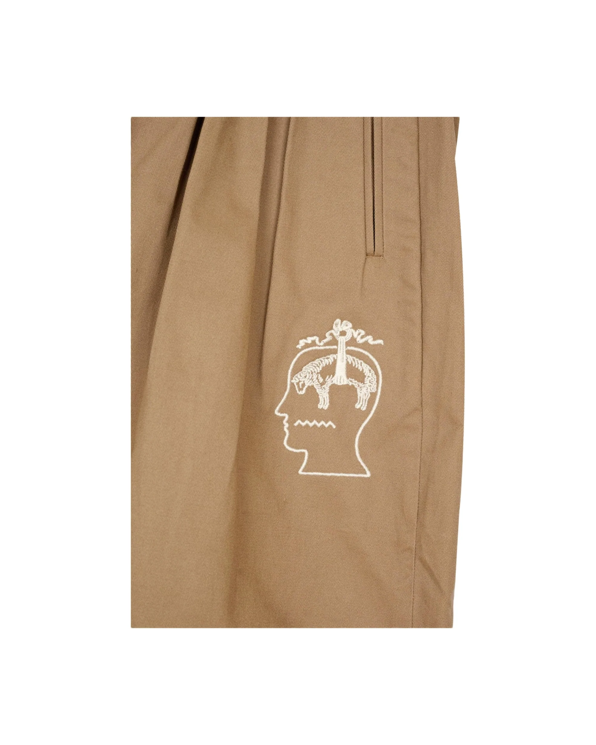 Brooks Brothers California Pleated Chino Short - Desert - Image 4