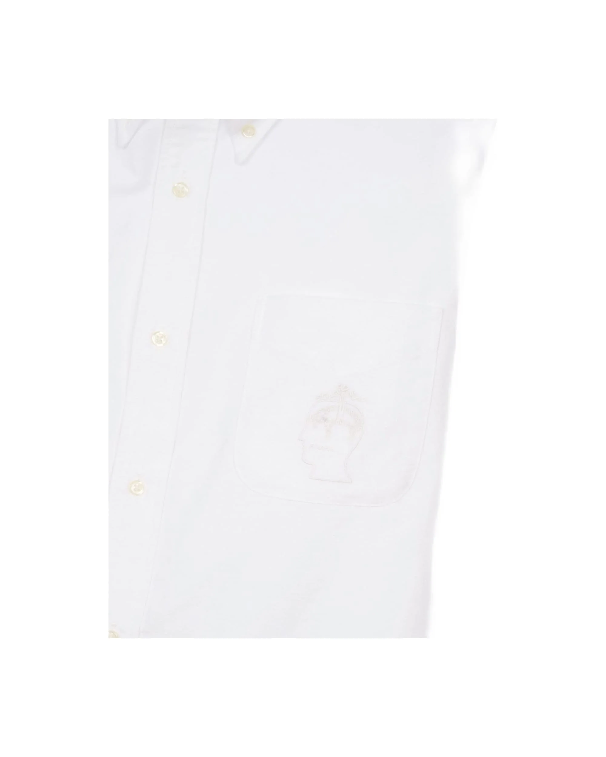 Brooks Brothers California Selvedge Oxford Button Up Shirt - White - Image 4