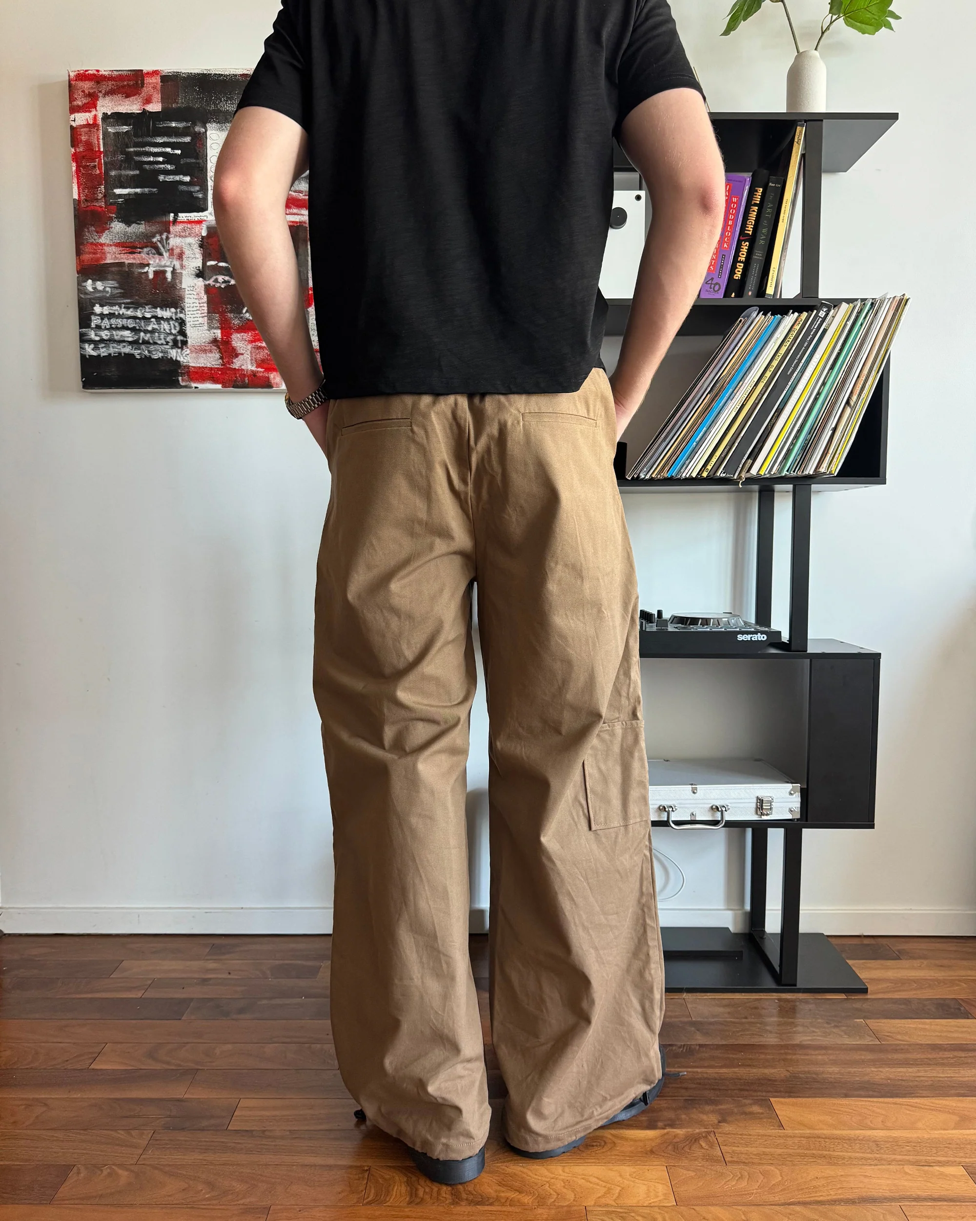 Brown Canvas Pants - Image 6