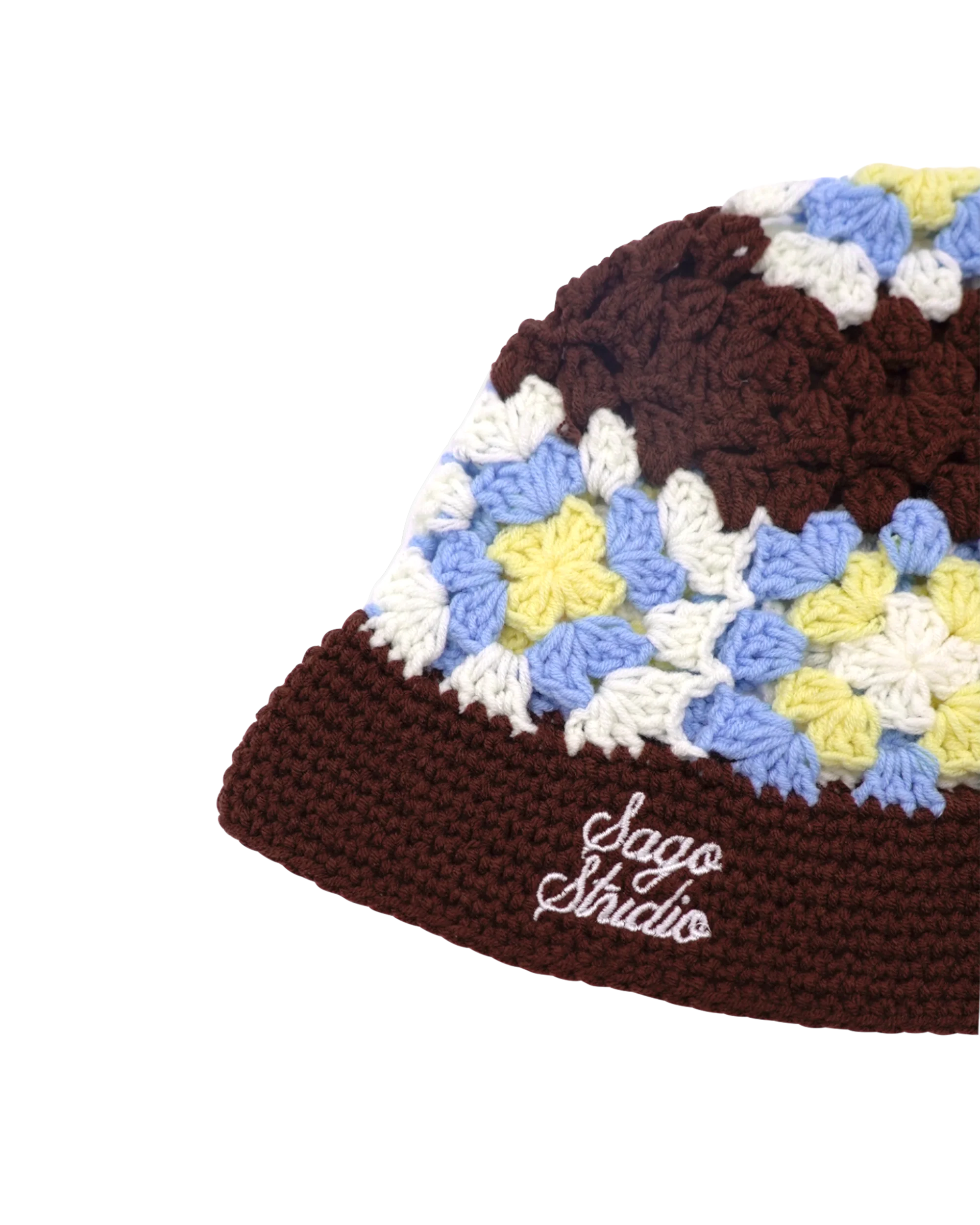 Brown crochet hat - Image 3