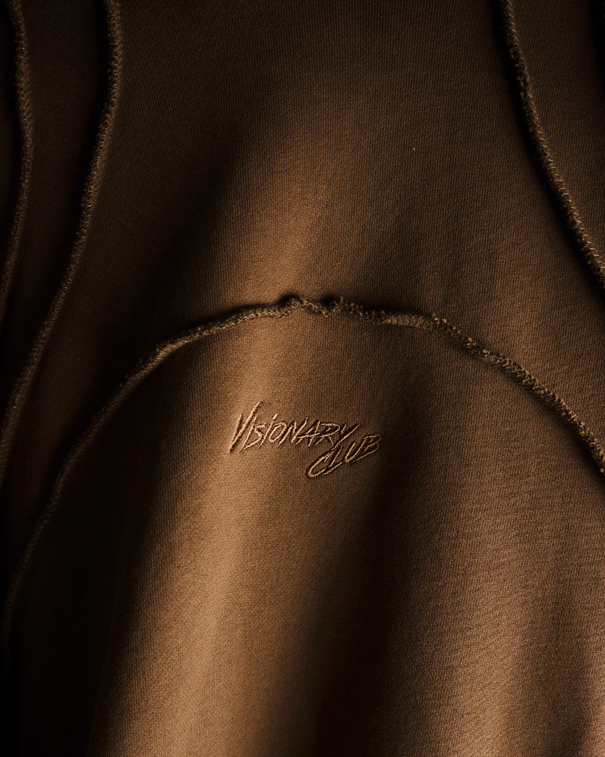 BROWN "INVERTED AURA" HOODIE - Image 5