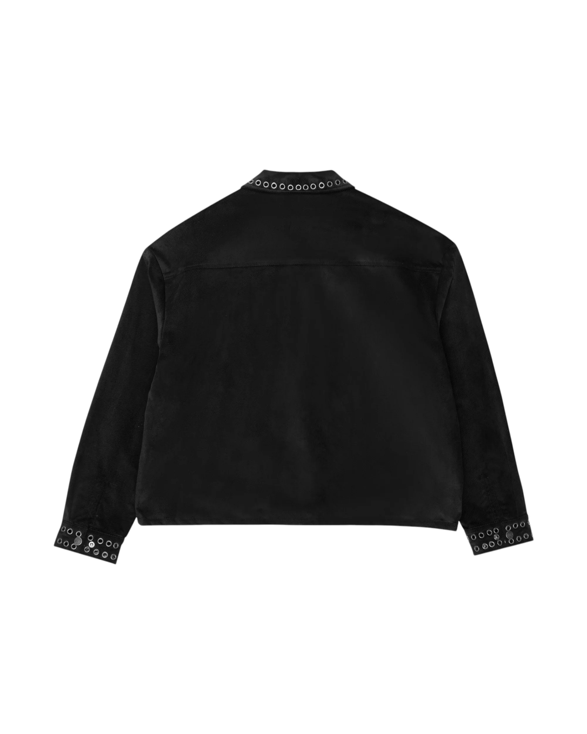 Brushed 1/4 Zip - Black - Image 3