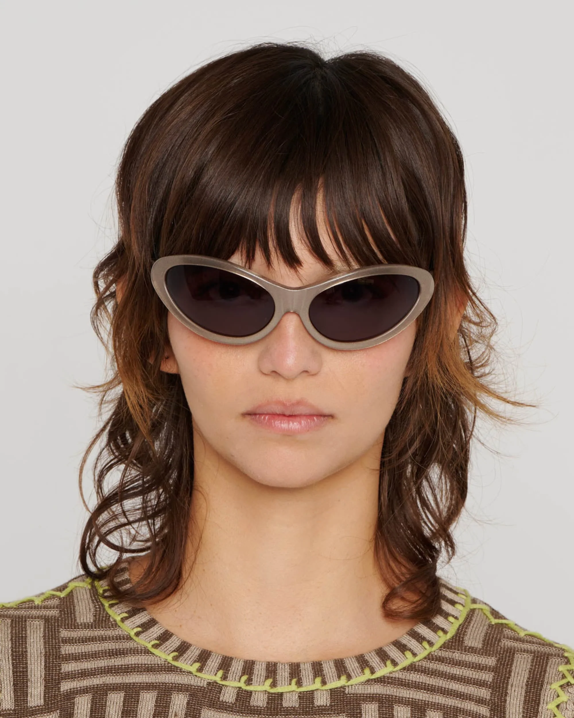 Bug Post Modern Primitive Eye Protection - Silver Sparkle - Image 5