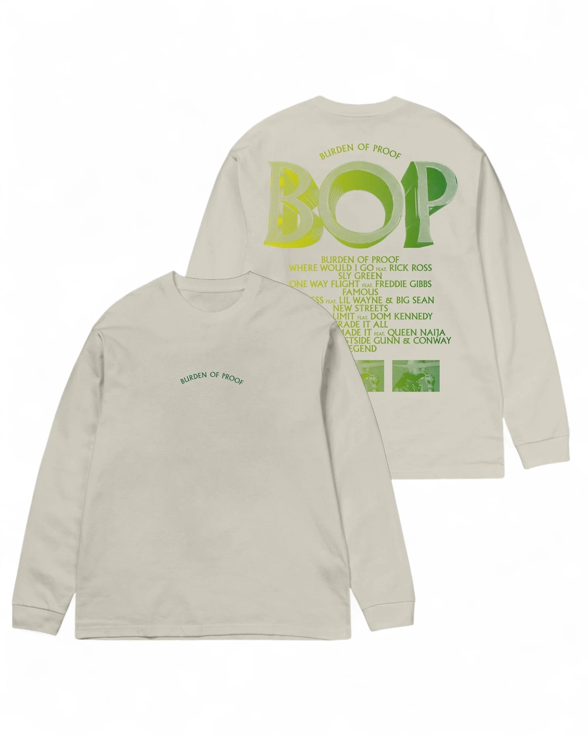 Burden Of Proof - Off-White Long Sleeve