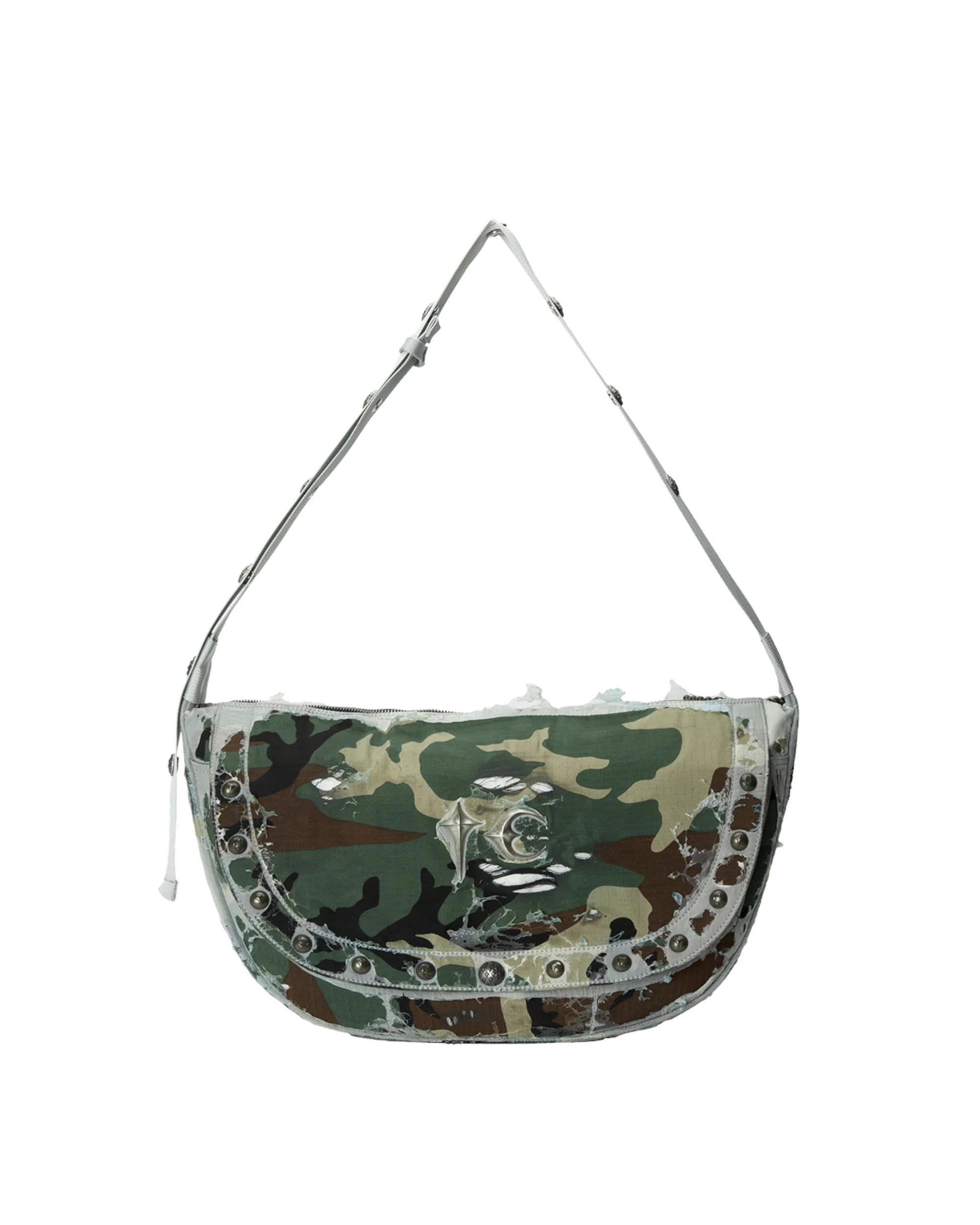 Burnt Bio Army Messenger Bag