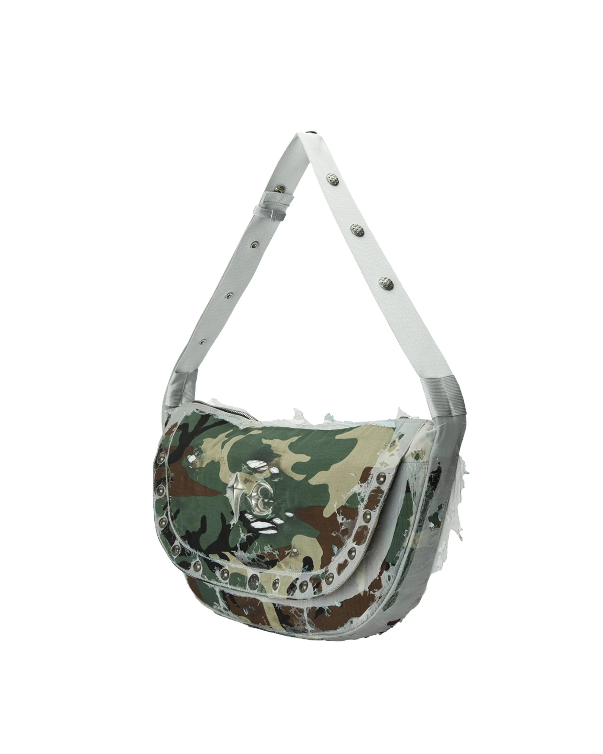 Burnt Bio Army Messenger Bag - Image 2