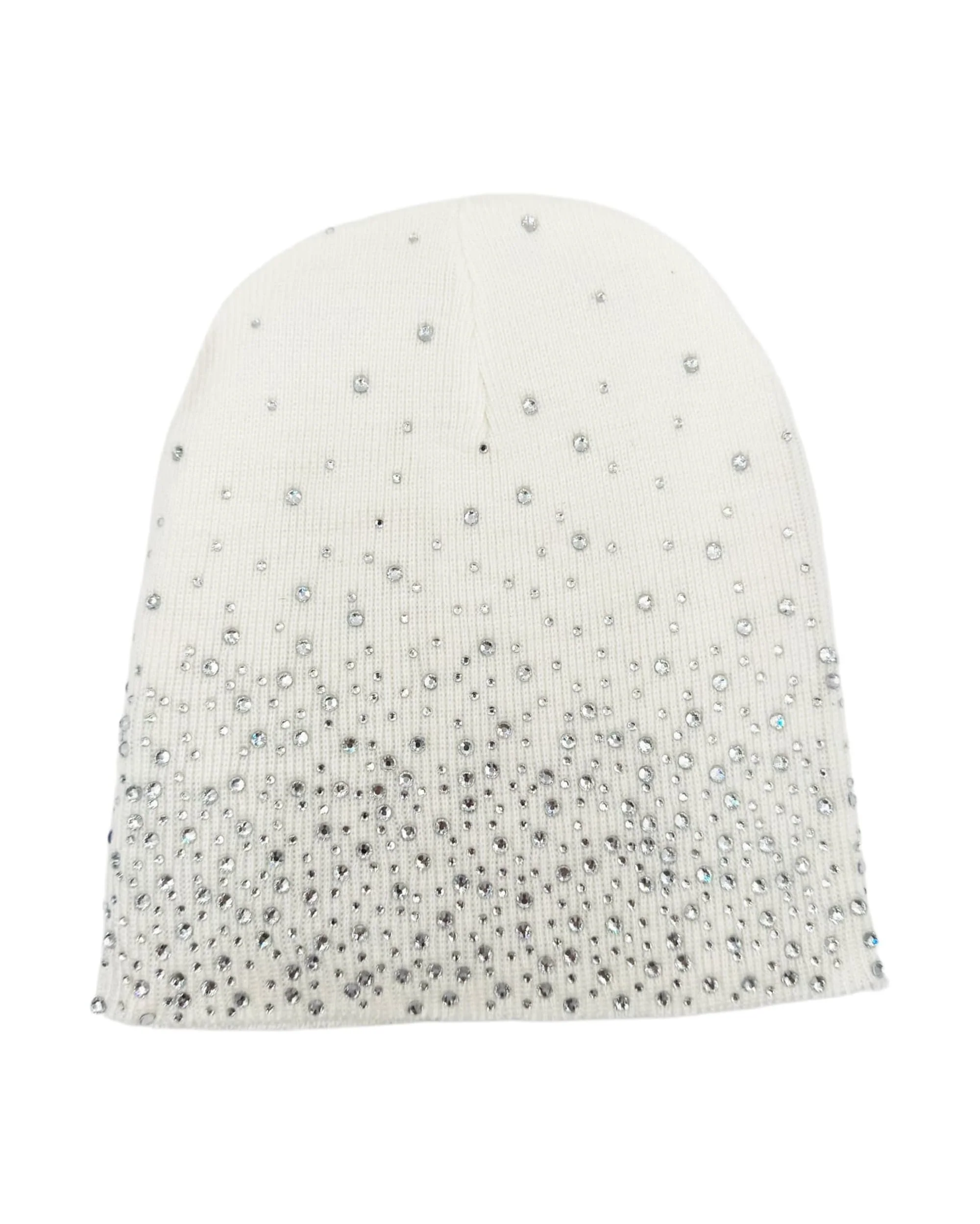 Bust Down Ombre Beanie - White - Image 2