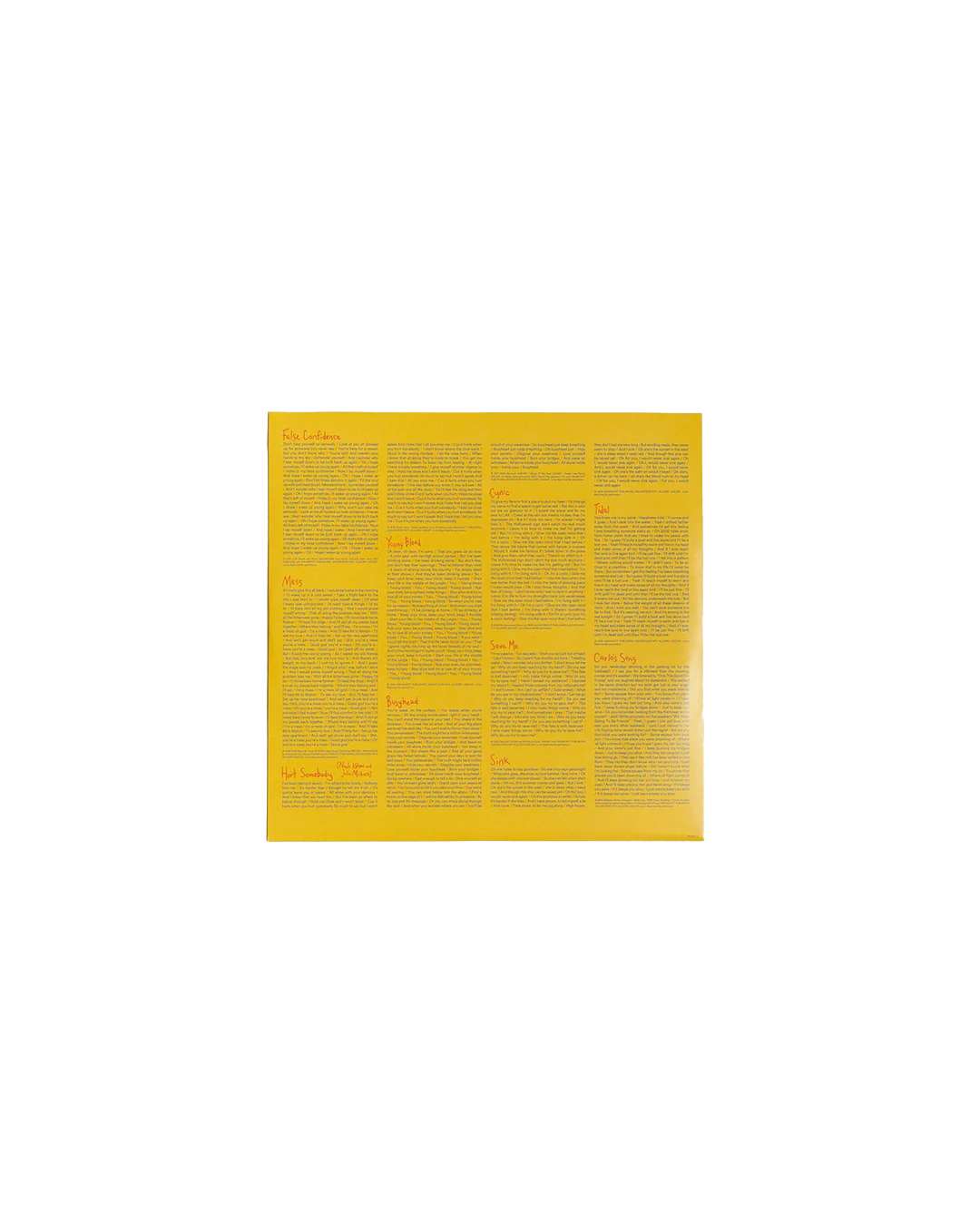 Busyhead Vinyl (Yellow) - Image 7