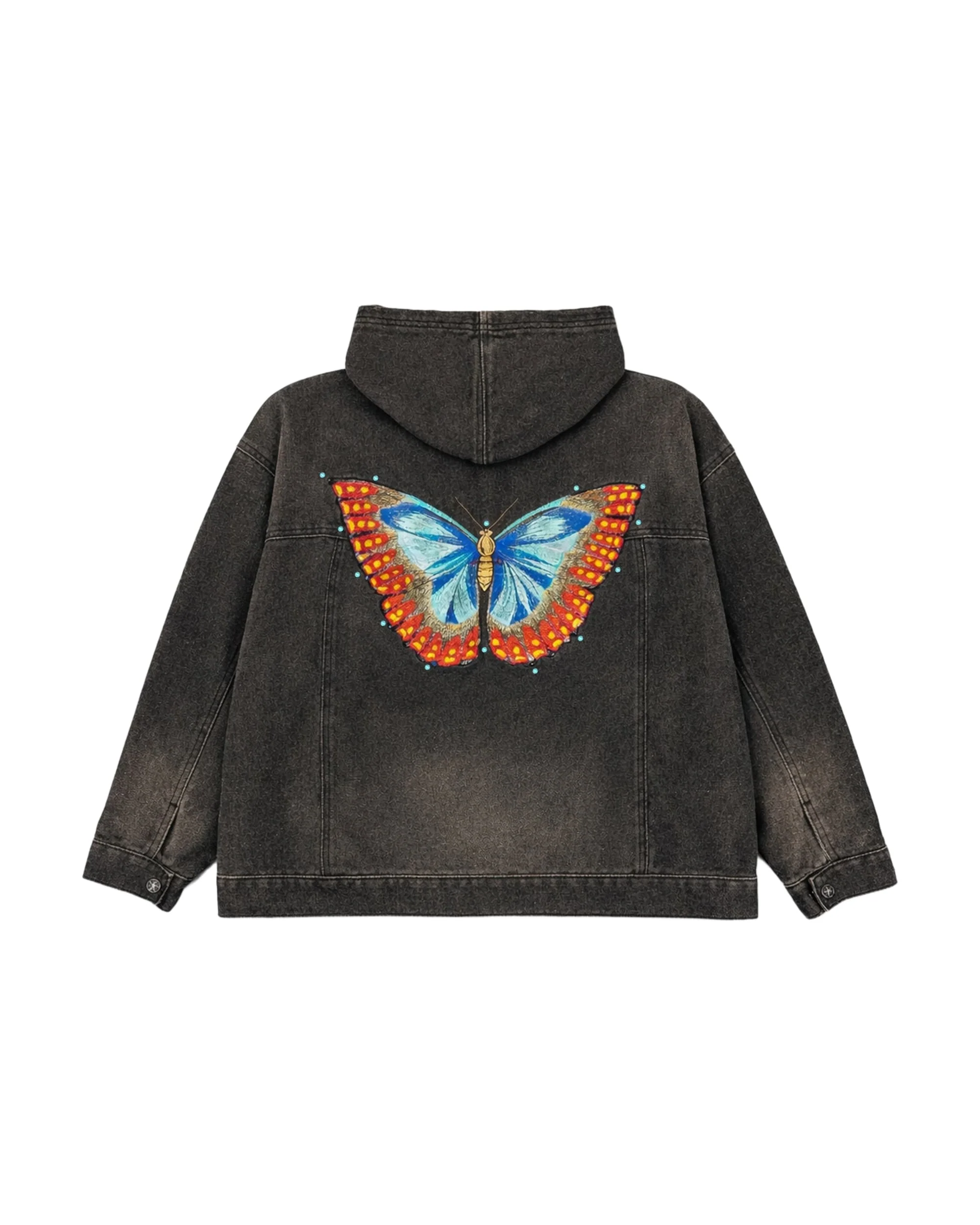 BUTTERFLY HOODED WORK JACKET - Image 3