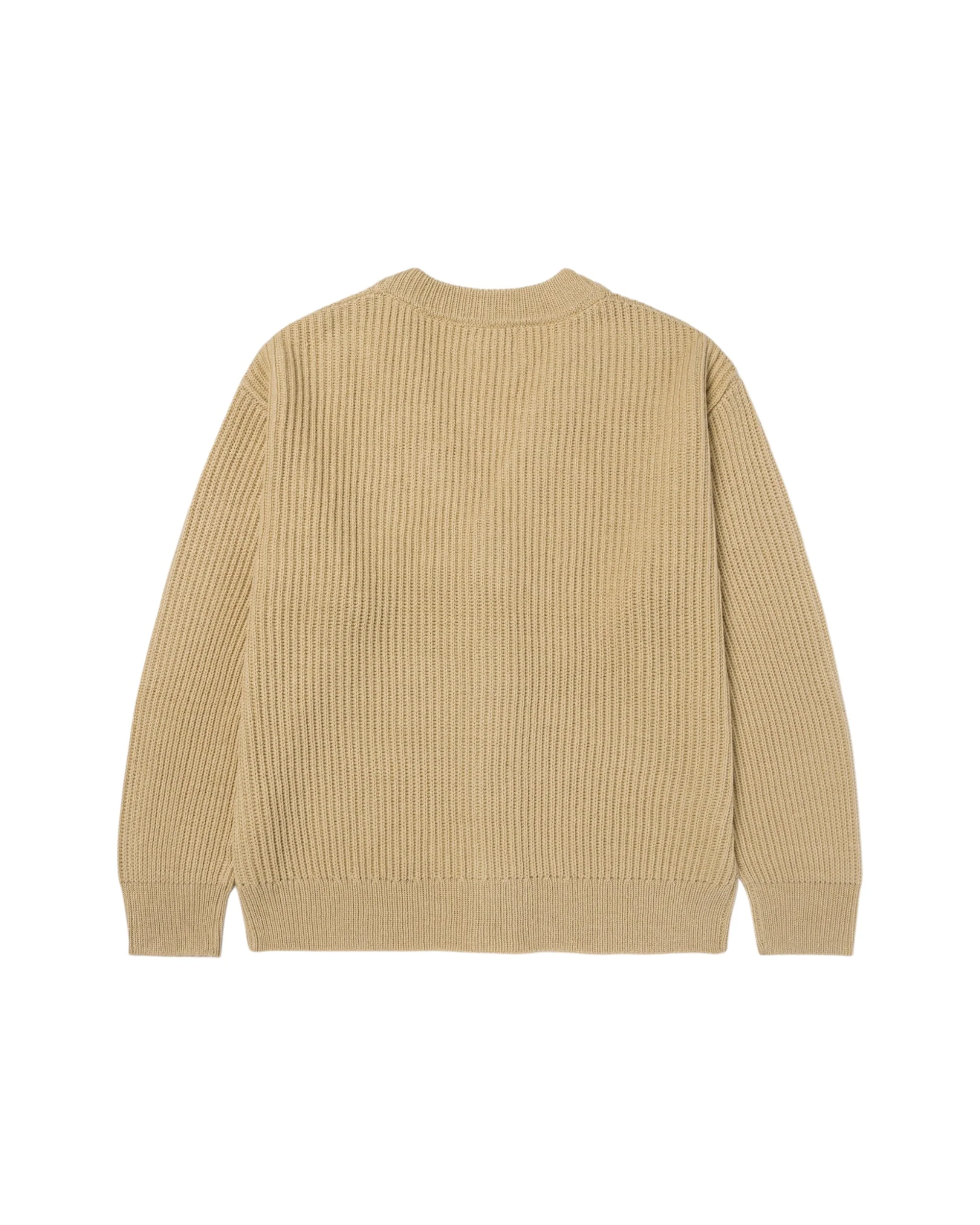 BUTTERFLY KNITTED CARDIGAN - TAN - Image 3