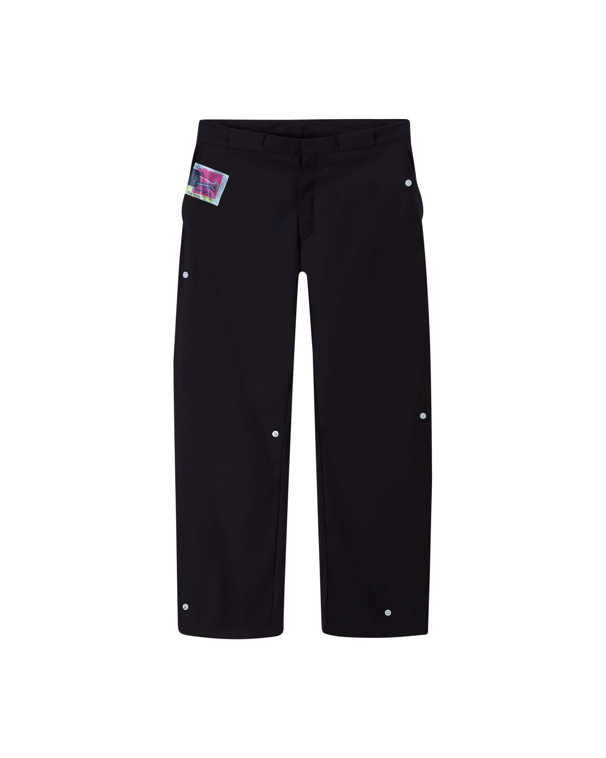 Button Twill Trousers