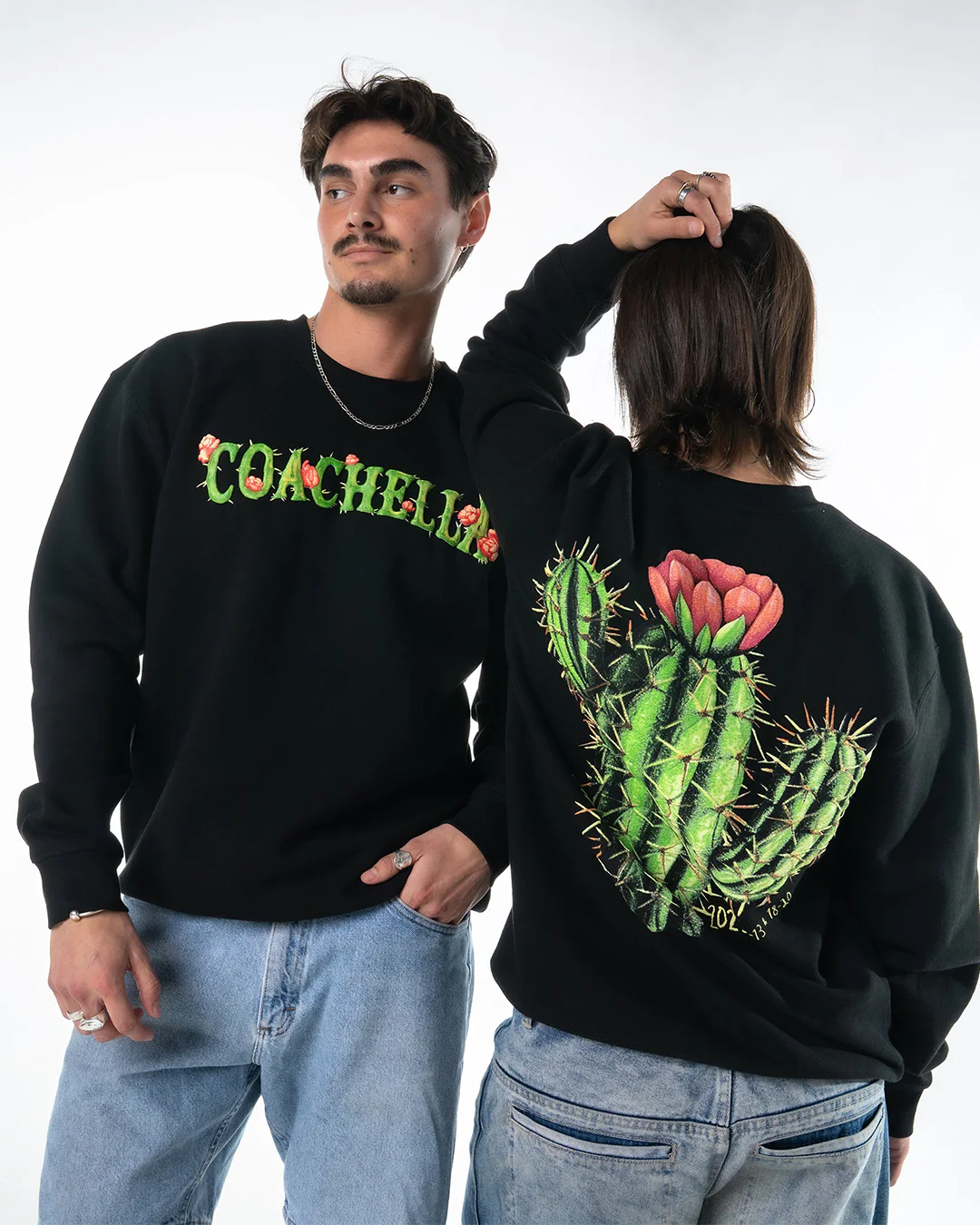 Cactus Flower Sweatshirt - Image 4