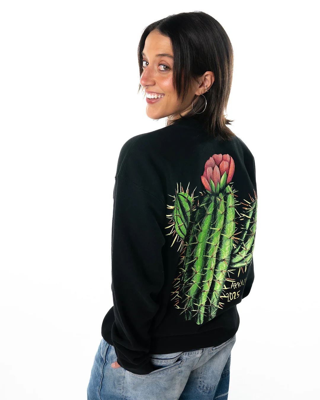 Cactus Flower Sweatshirt - Image 5