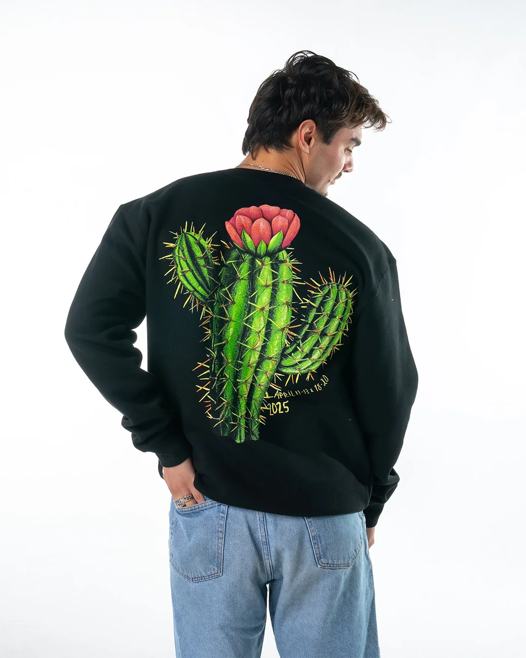 Cactus Flower Sweatshirt - Image 6
