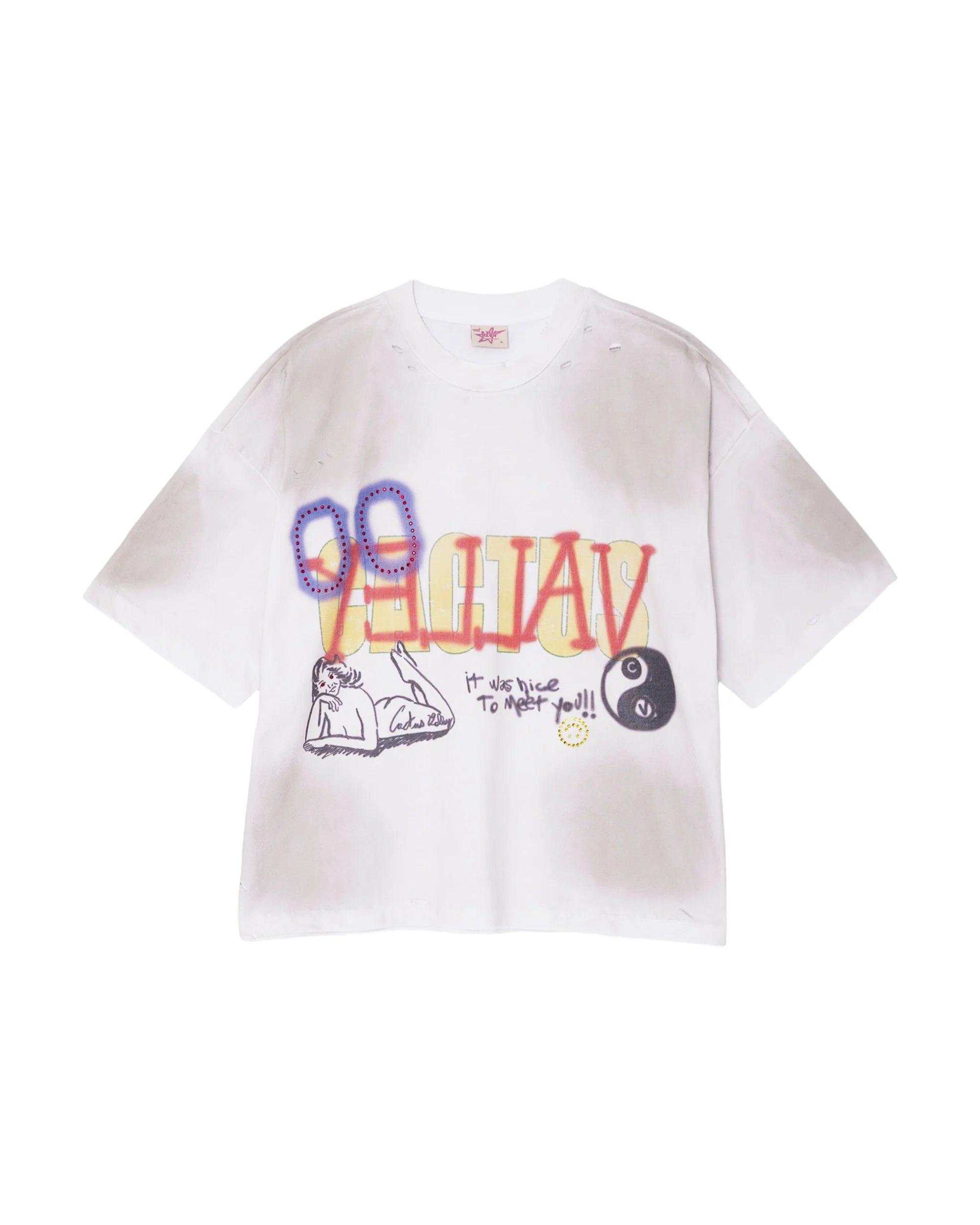 CACTUS GRAFFITI TEE