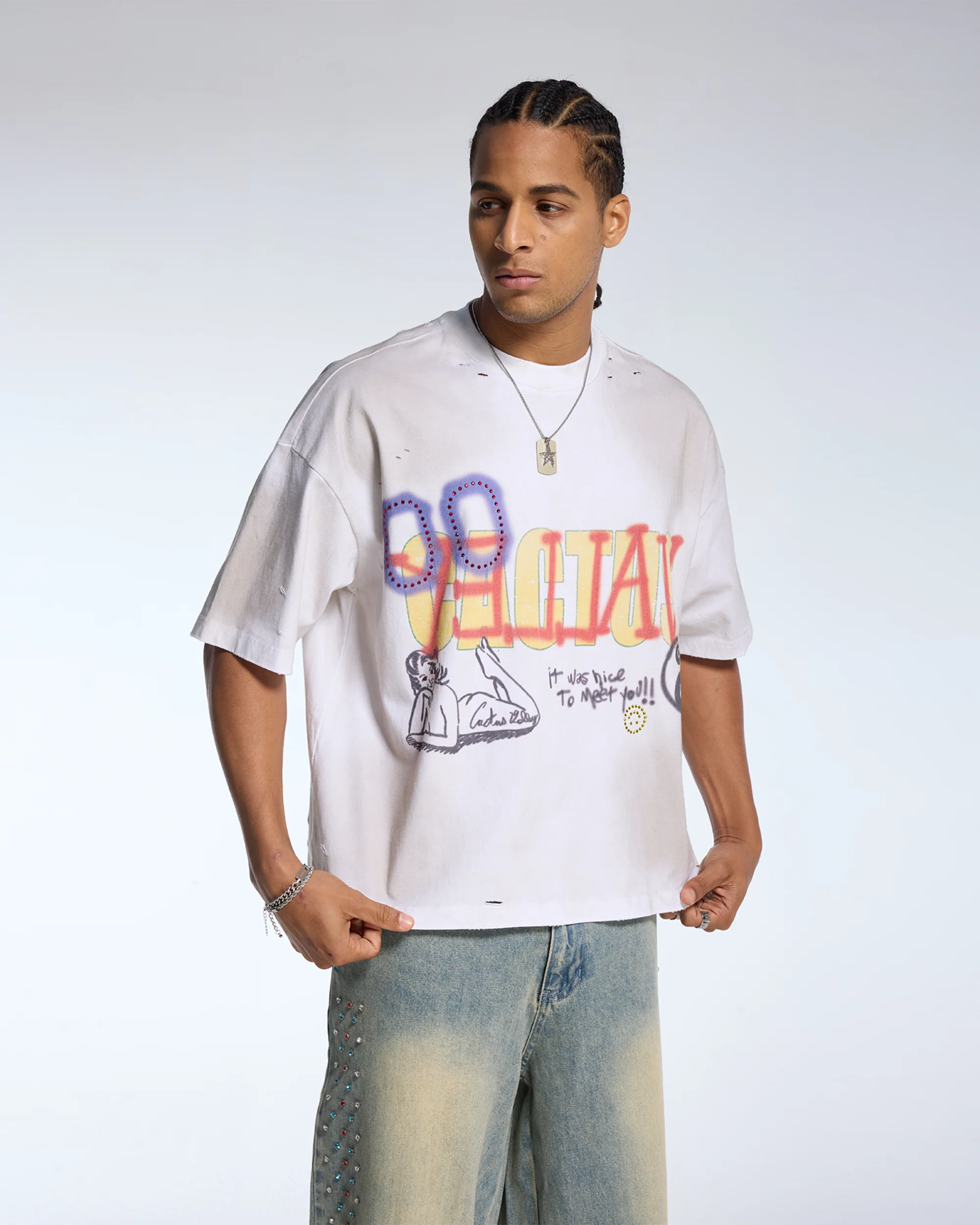 CACTUS GRAFFITI TEE - Image 5