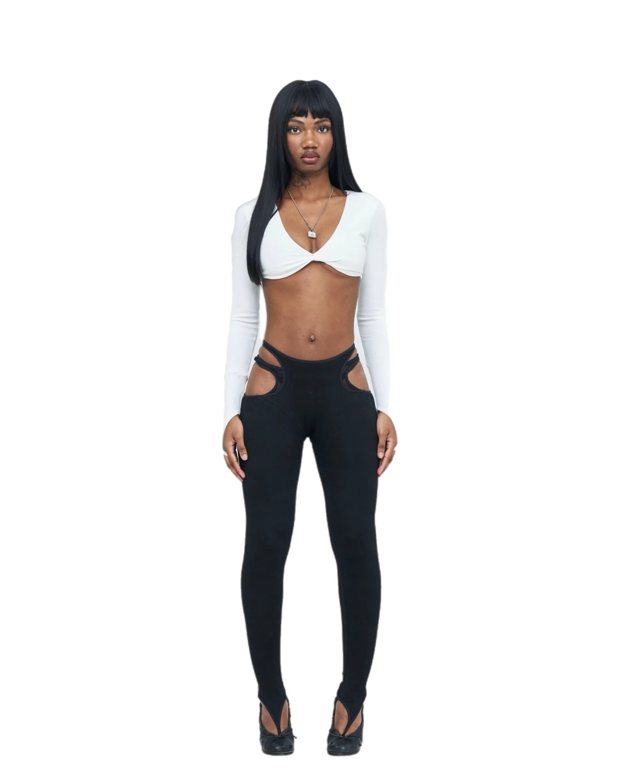 CAGED HIP TIGHTS