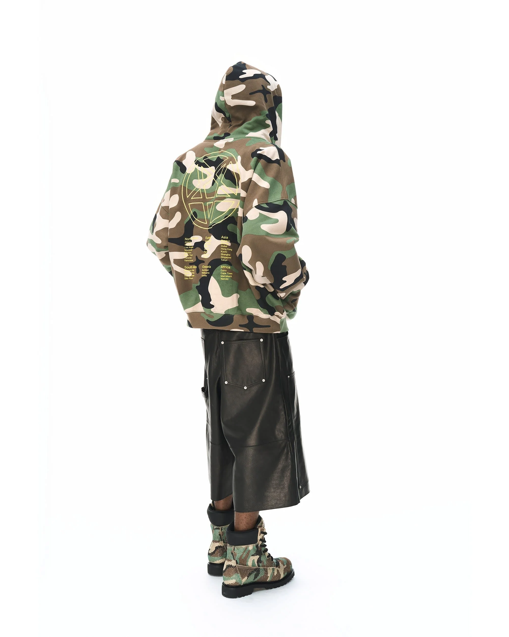 CAMO ZIP-UP HOODIE - Image 9